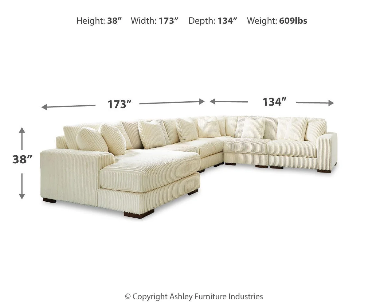 Lindyn Sectional with Chaise - Image 102