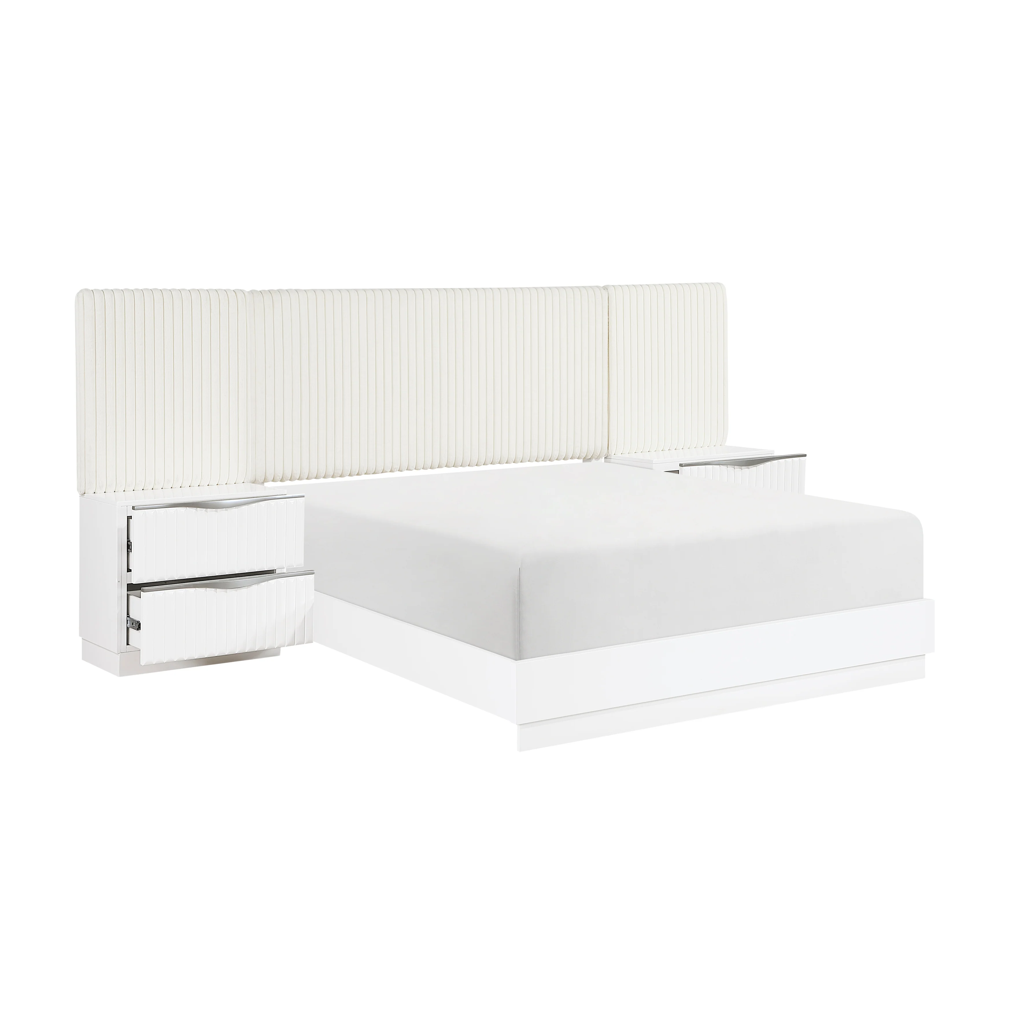 Linea 5pc Set Wall Bed (ck+2ns+2ns-p) - Image 5