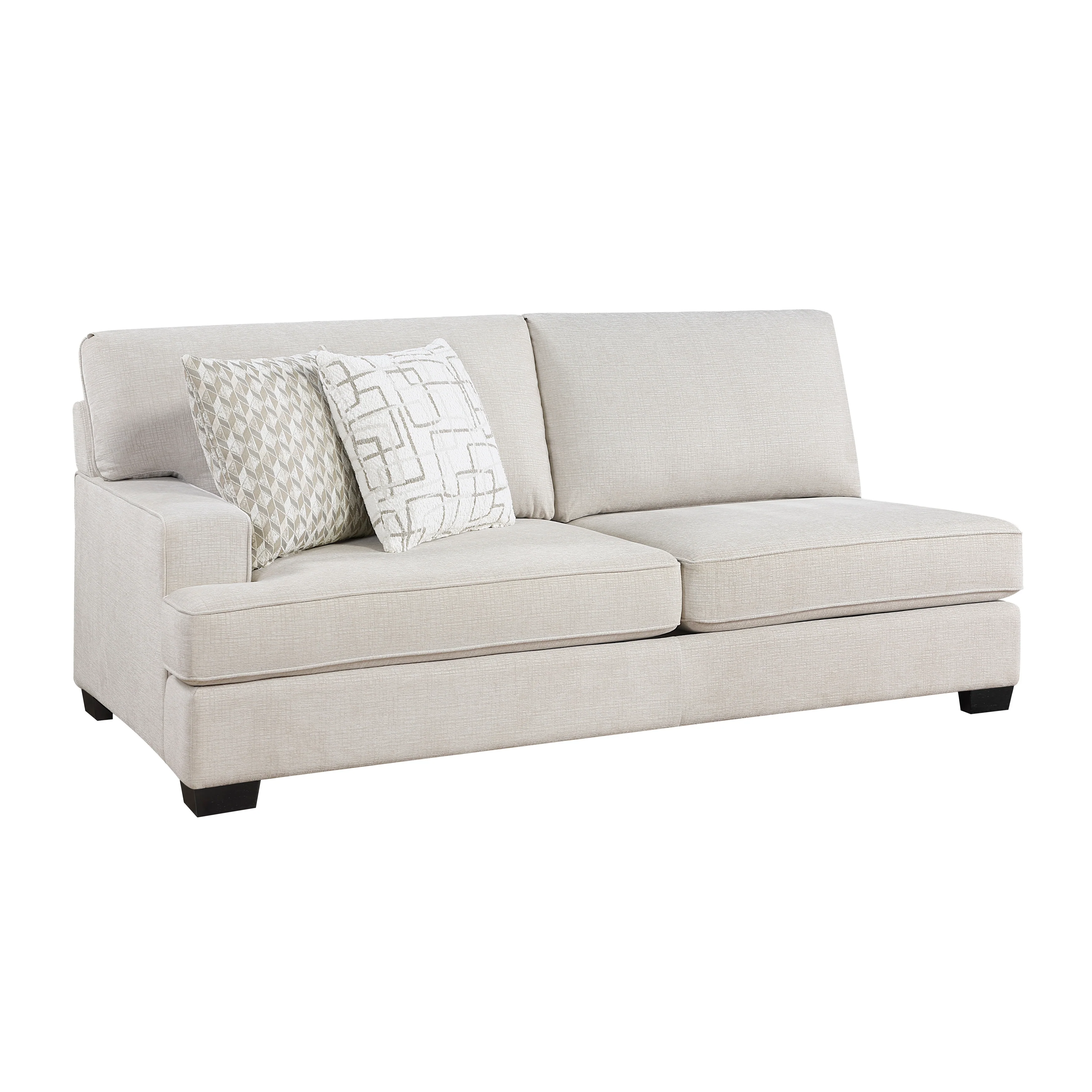 Livia 4-piece Sectional With Ottoman - Image 3