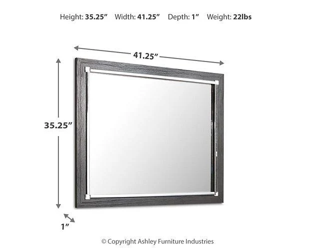 Lodanna Bedroom Mirror - Image 5