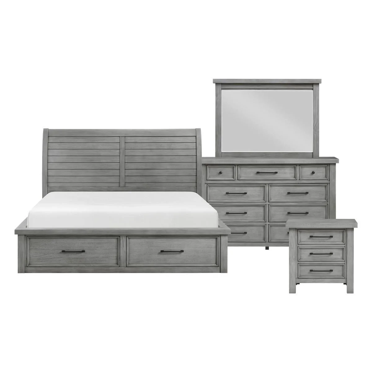 Logandale 4 & 5 Piece Queen Bed Set