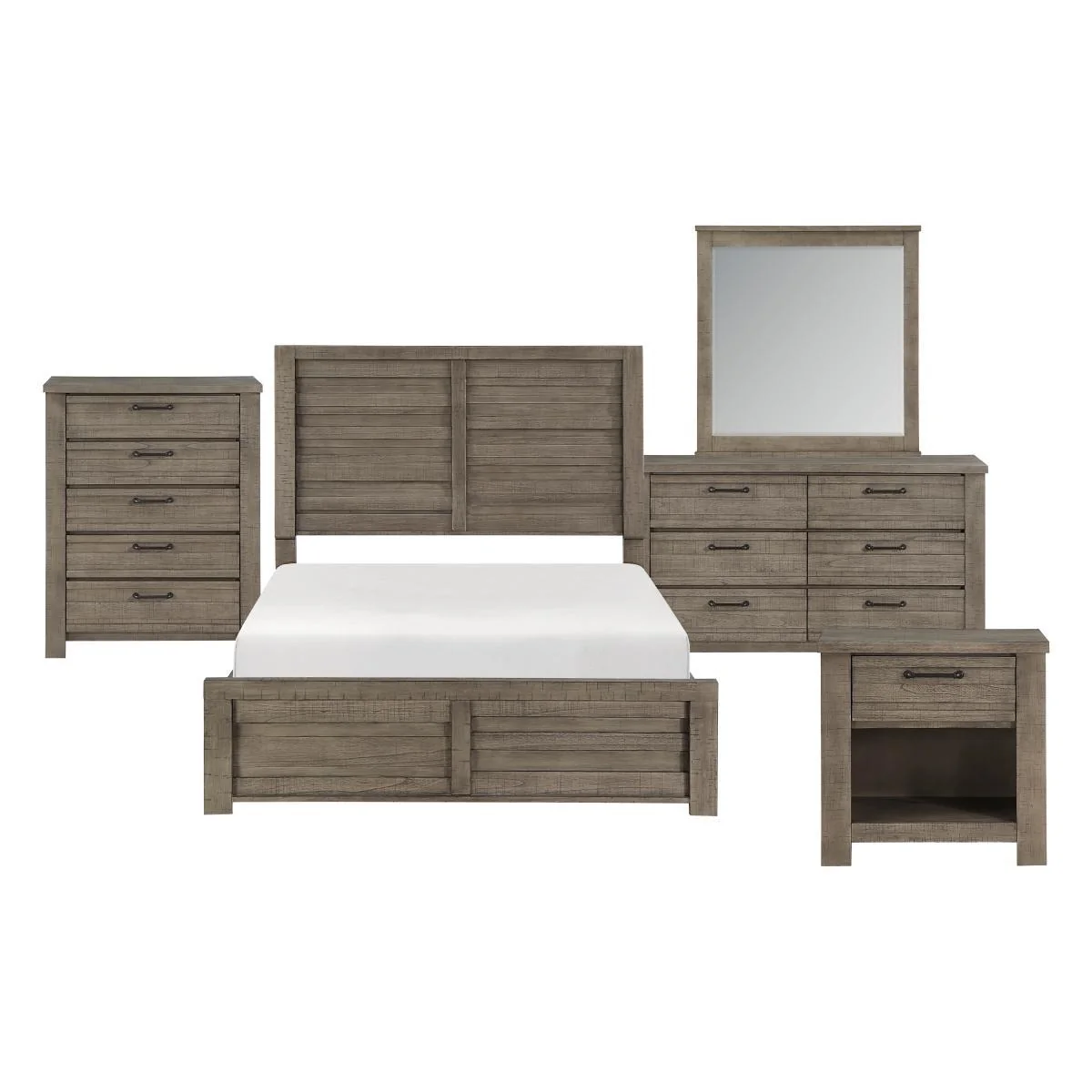 Longview 4 & 5 Piece Queen Bed Set - Image 12