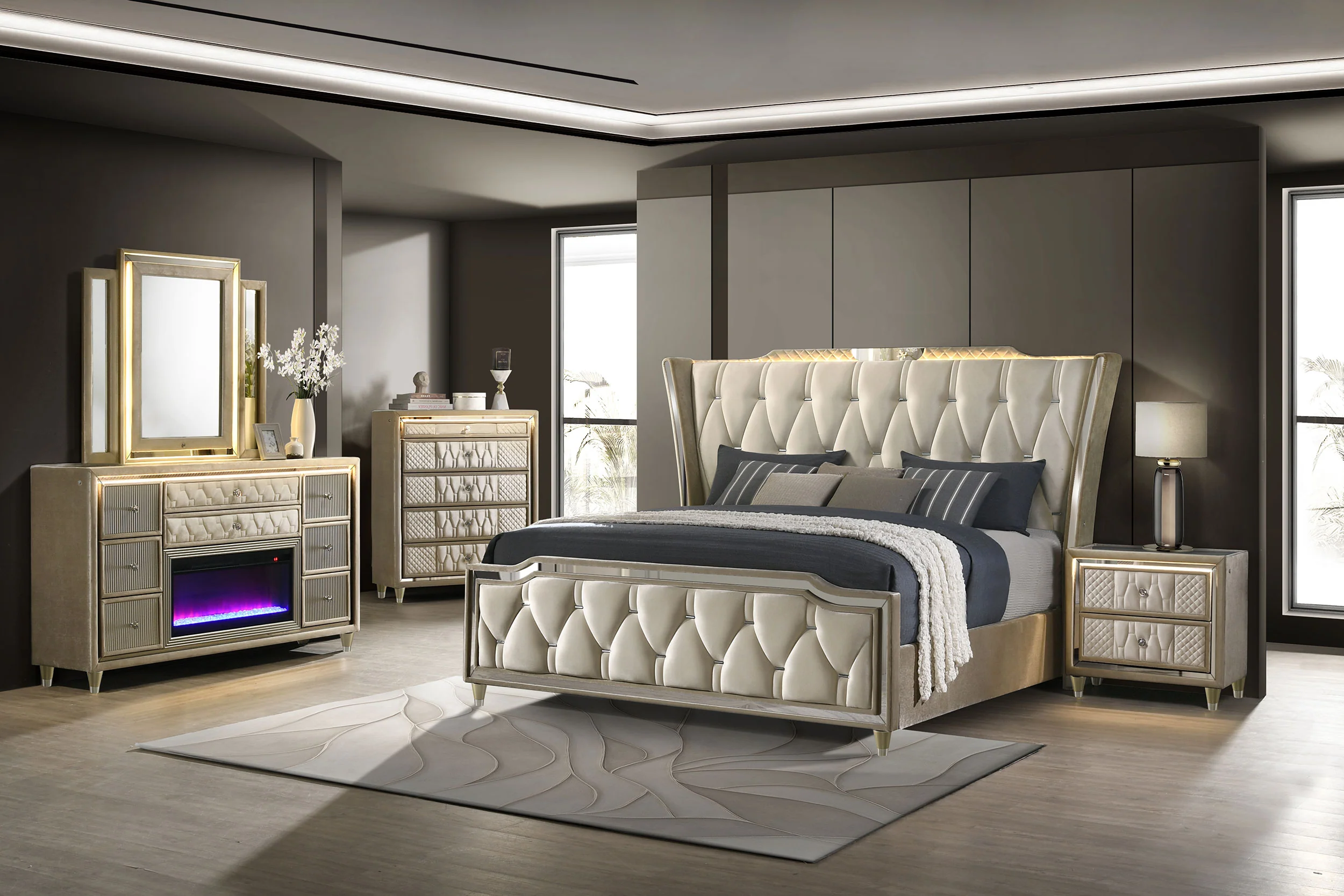 Lorient Chest of Drawers with LED Lighting - Image 18