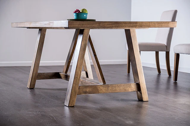 Losone Dining Table Set with Bench Rustic - Image 7