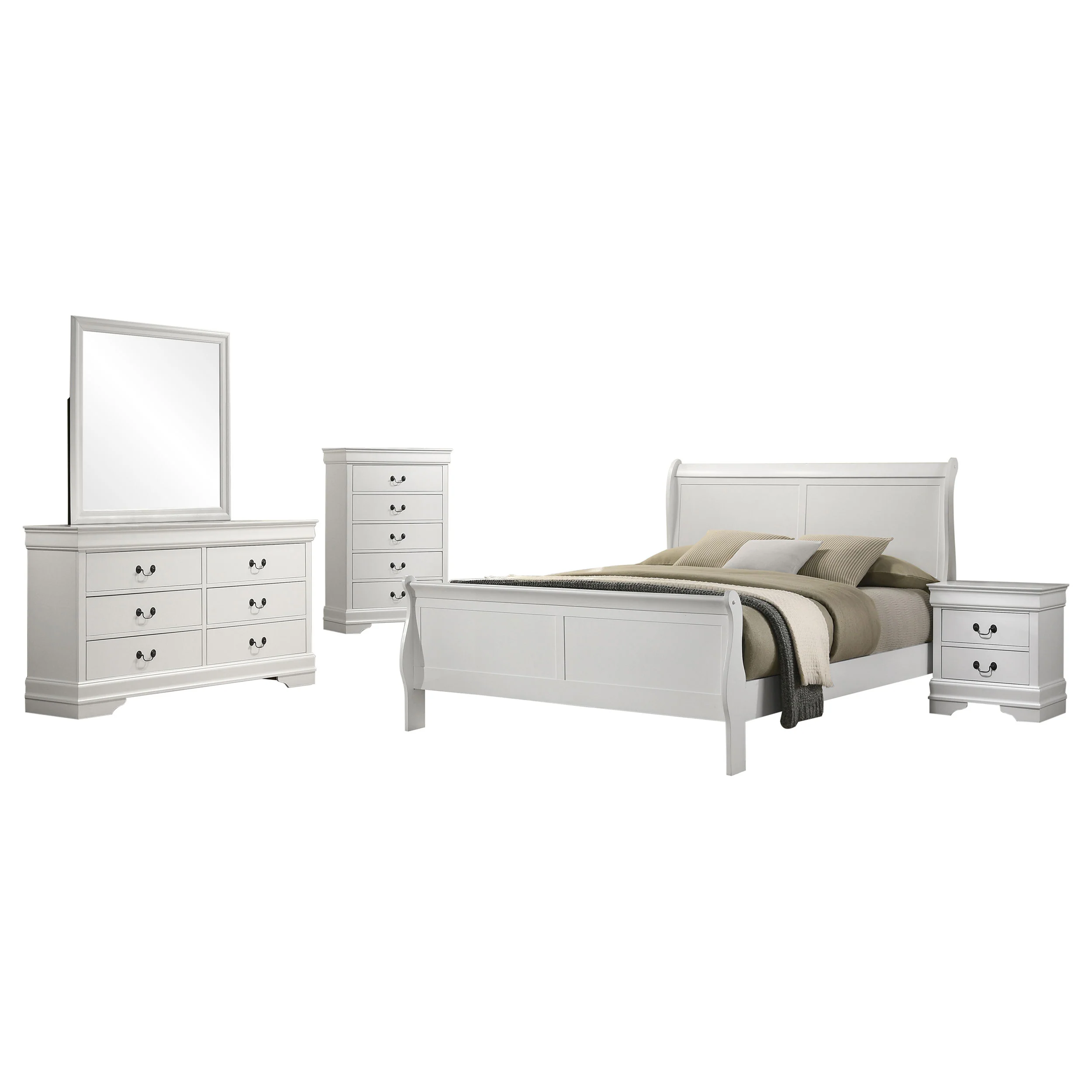 Louis Philippe Bedroom Set - Image 168