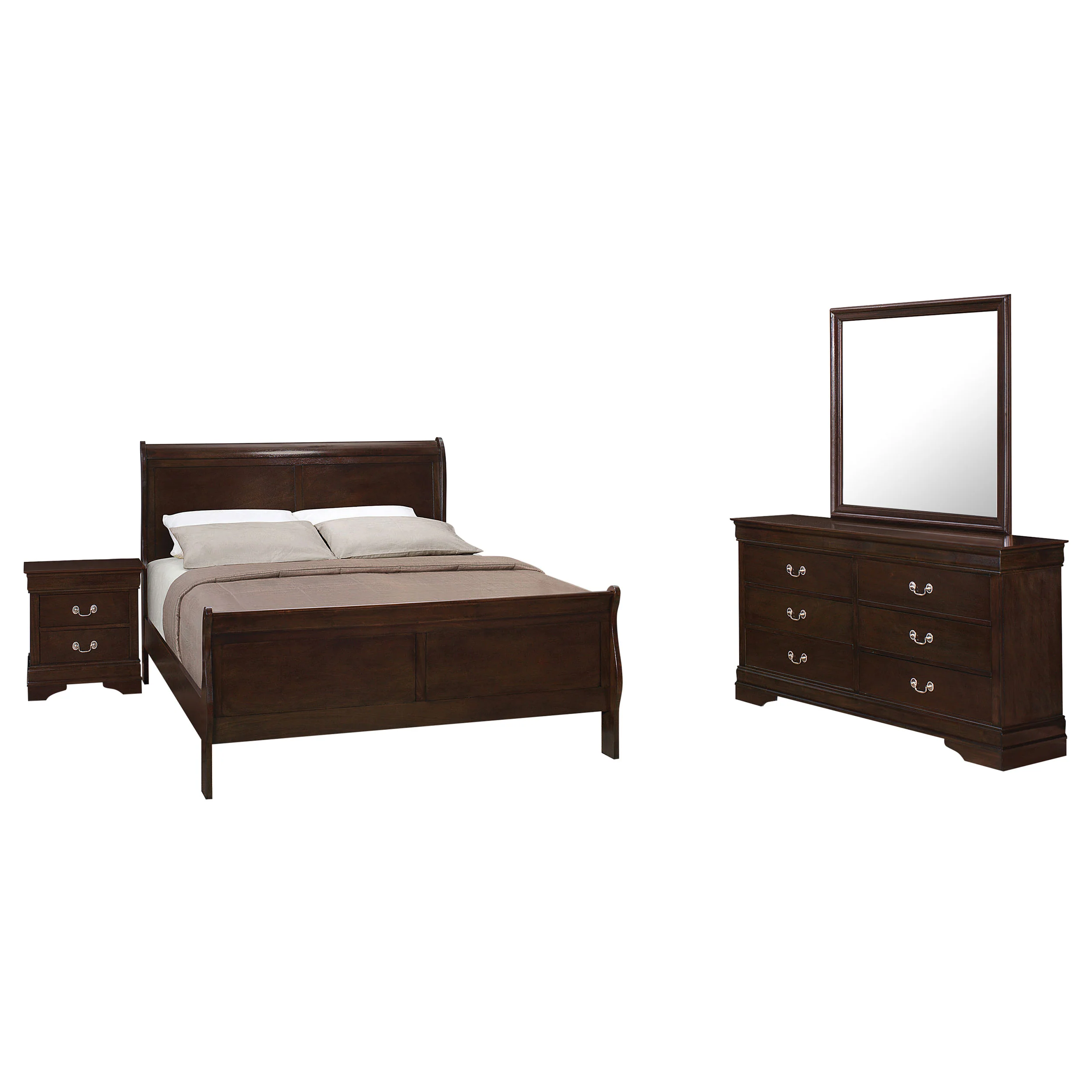 Louis Philippe Bedroom Set - Image 42