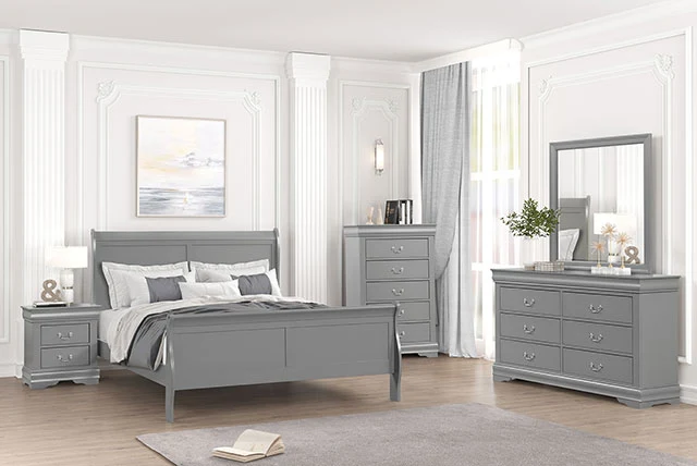 Louis Philippe Queen Bedroom Set - Image 11