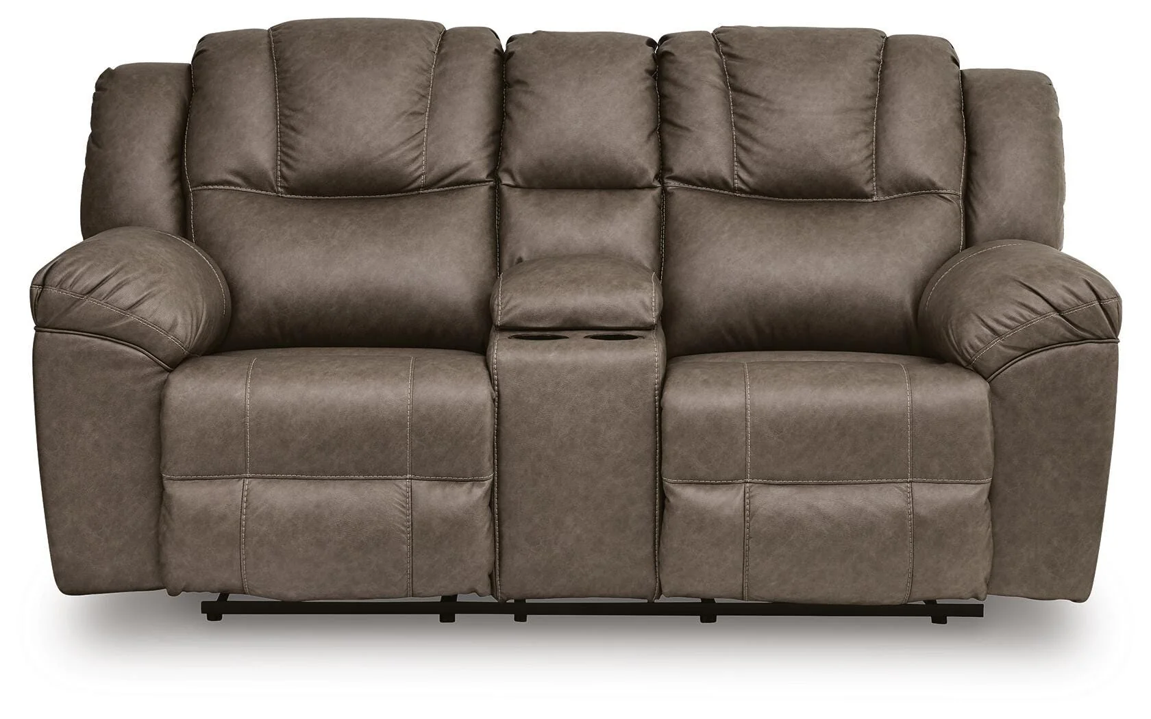 Lowilla Reclining Loveseat with Console - Image 4