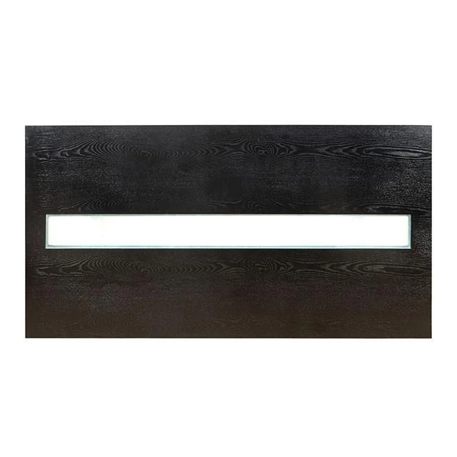 Luminar Black Glass-Insert Dining Table - Image 3