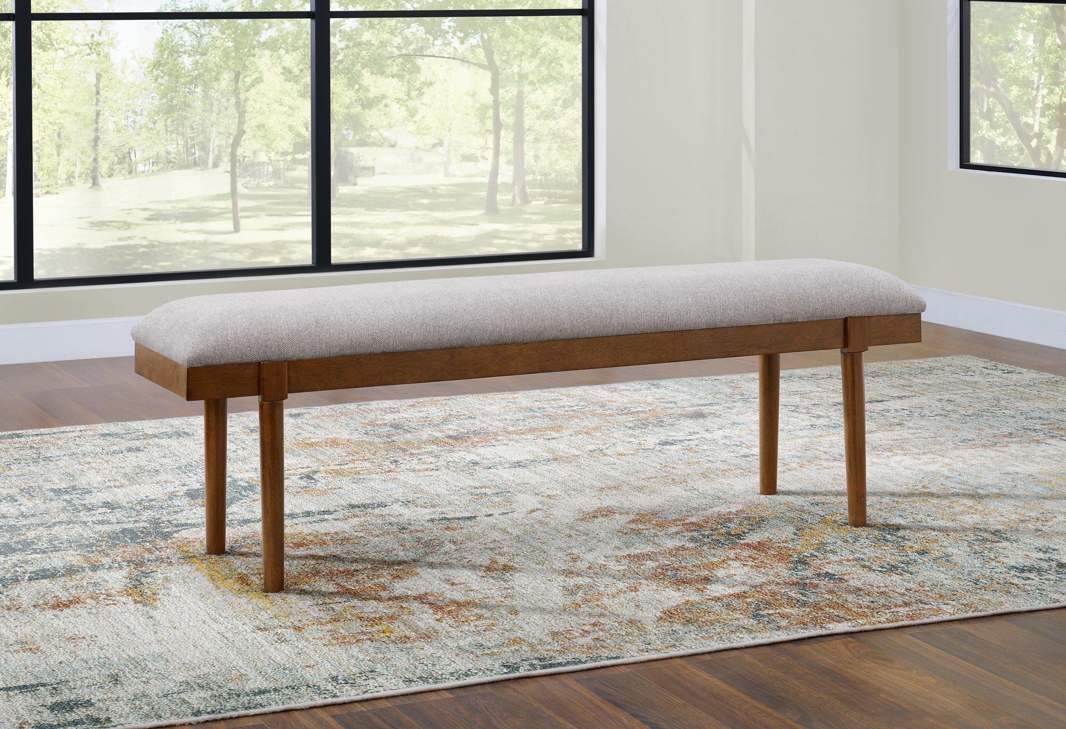 Lyncott 59" Upholstered Dining Bench - Image 2