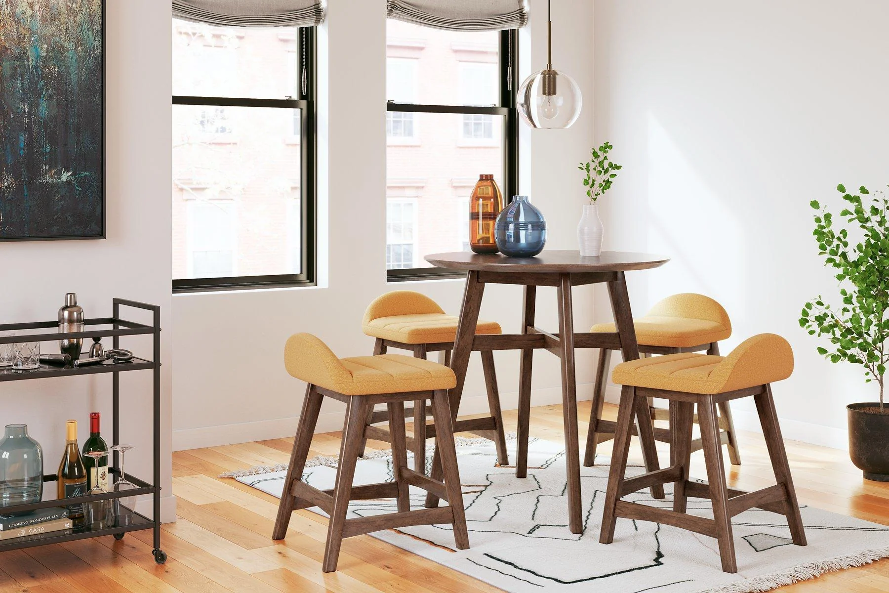 Lyncott Counter Height Bar Stool - Image 57