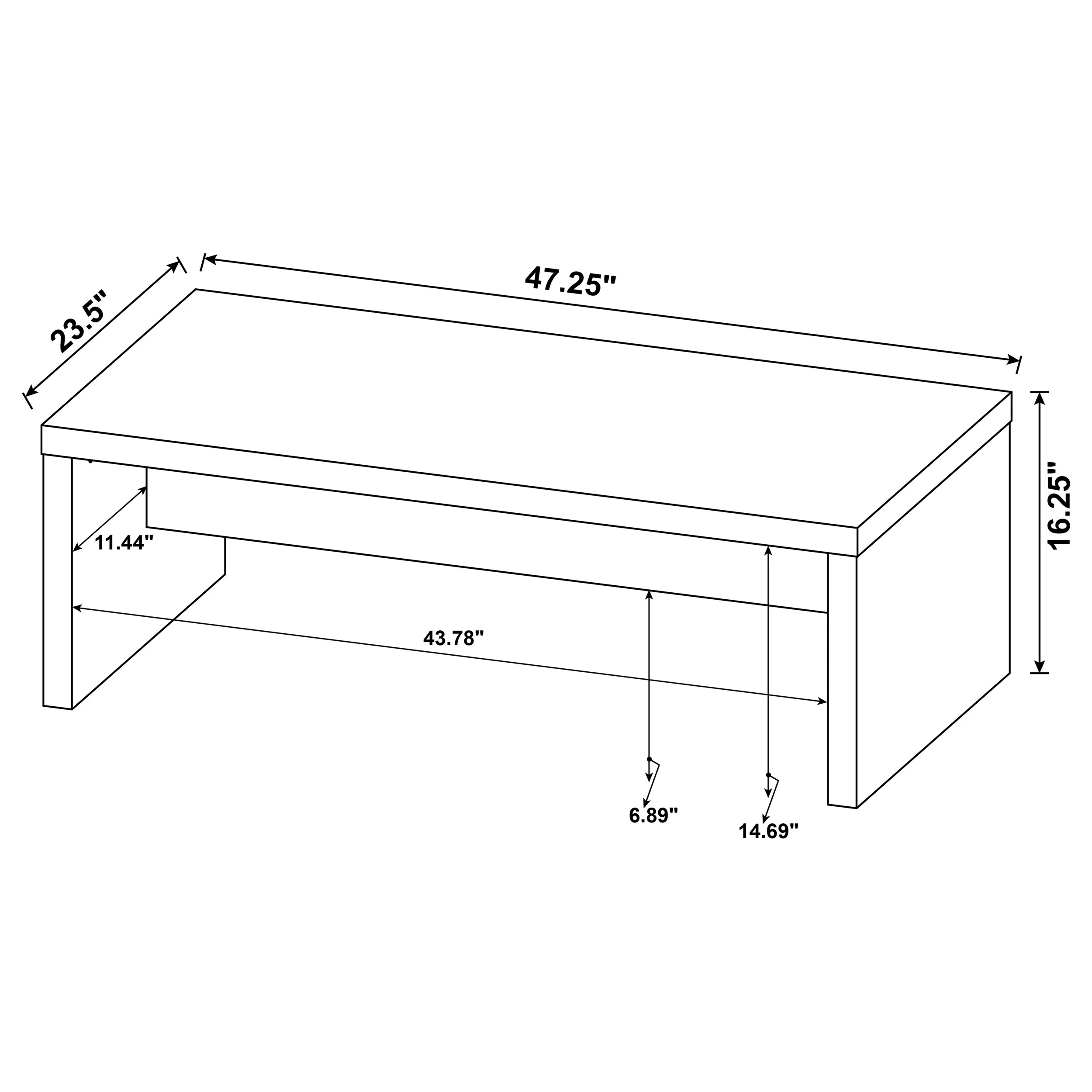 Lynette Coffee Table - Image 6
