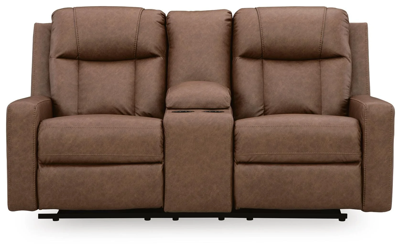 Mackmenville Reclining Loveseat with Console