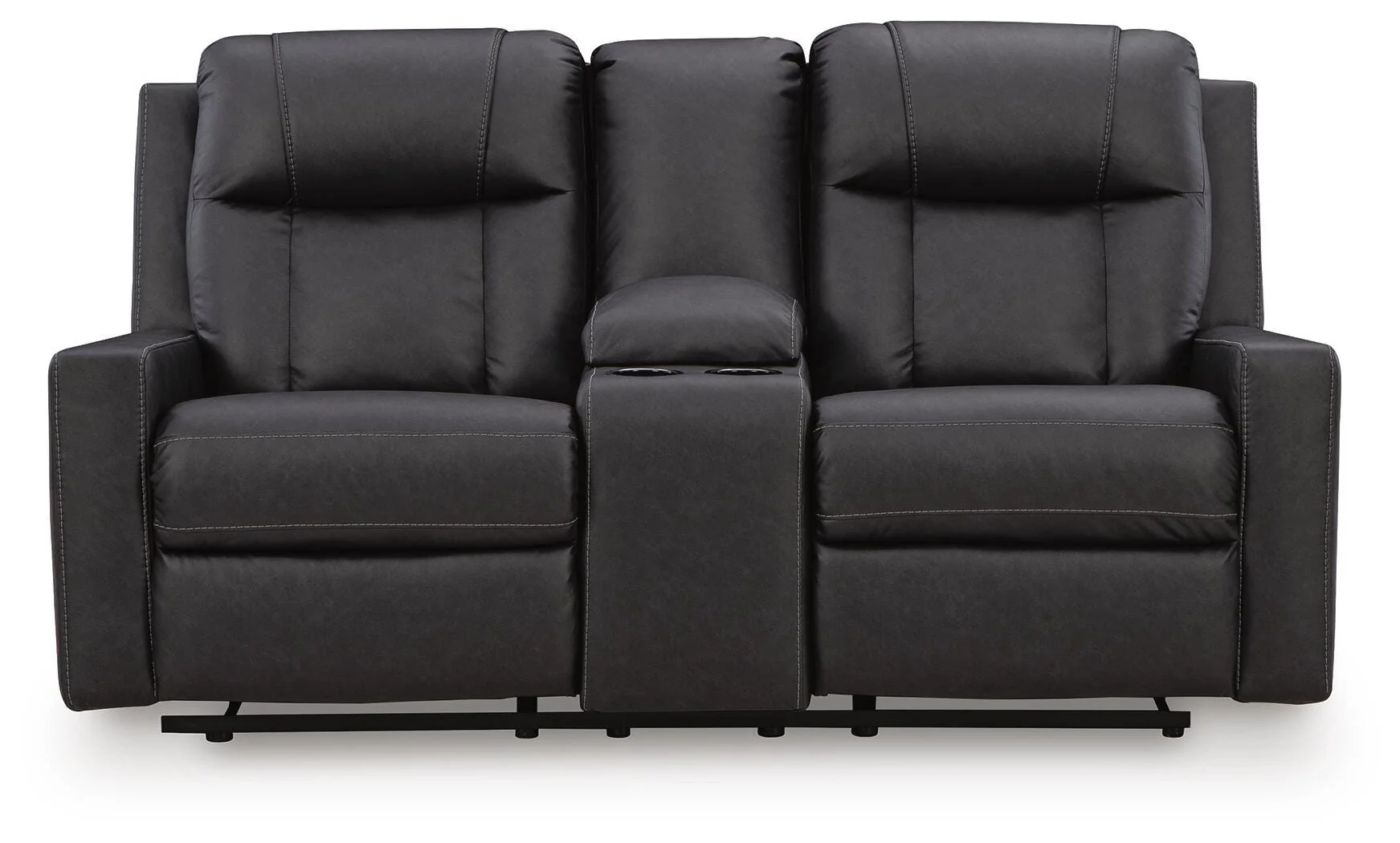 Mackmenville Reclining Loveseat with Console - Image 12