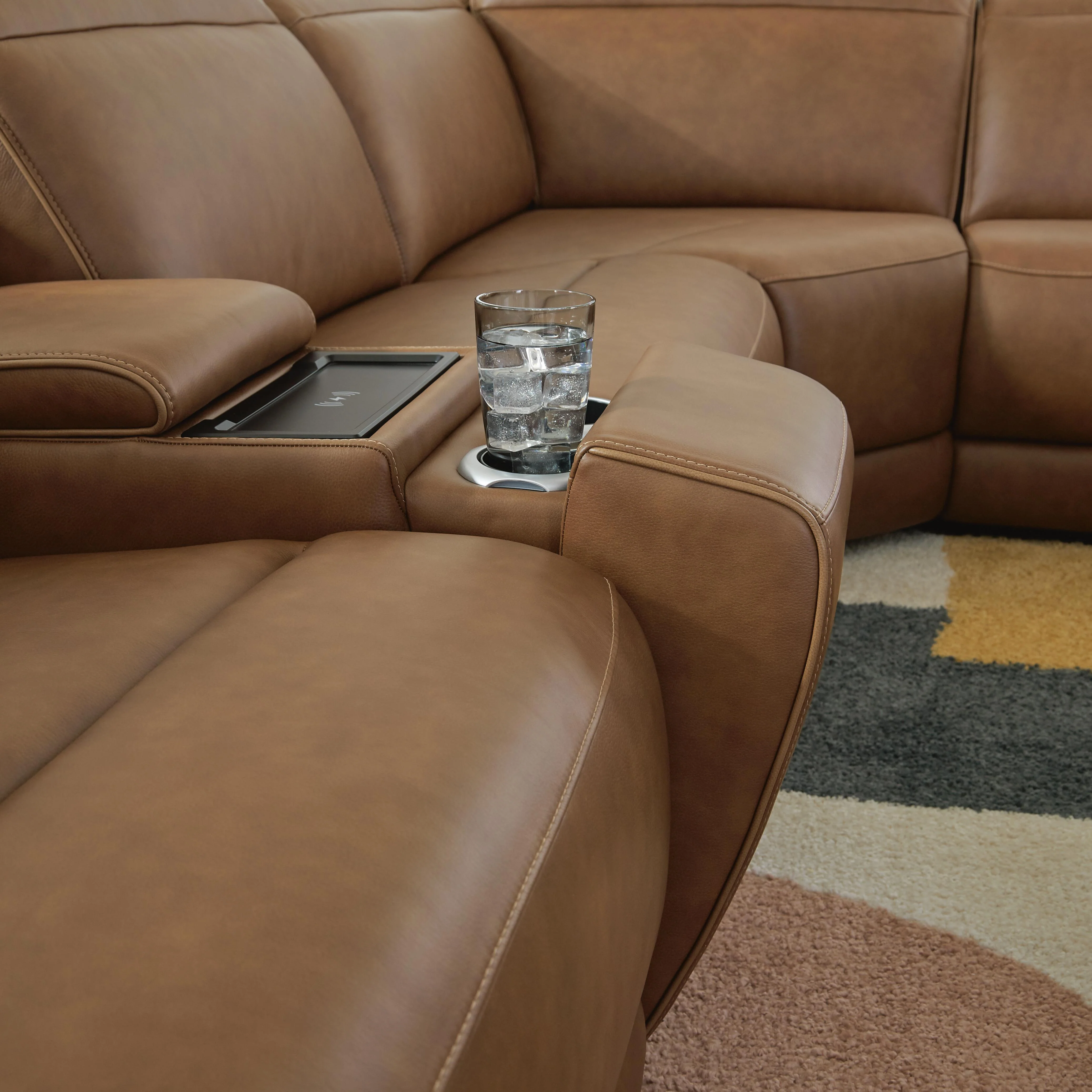 Magic Man 5-Piece Power Reclining Sectional - Image 42