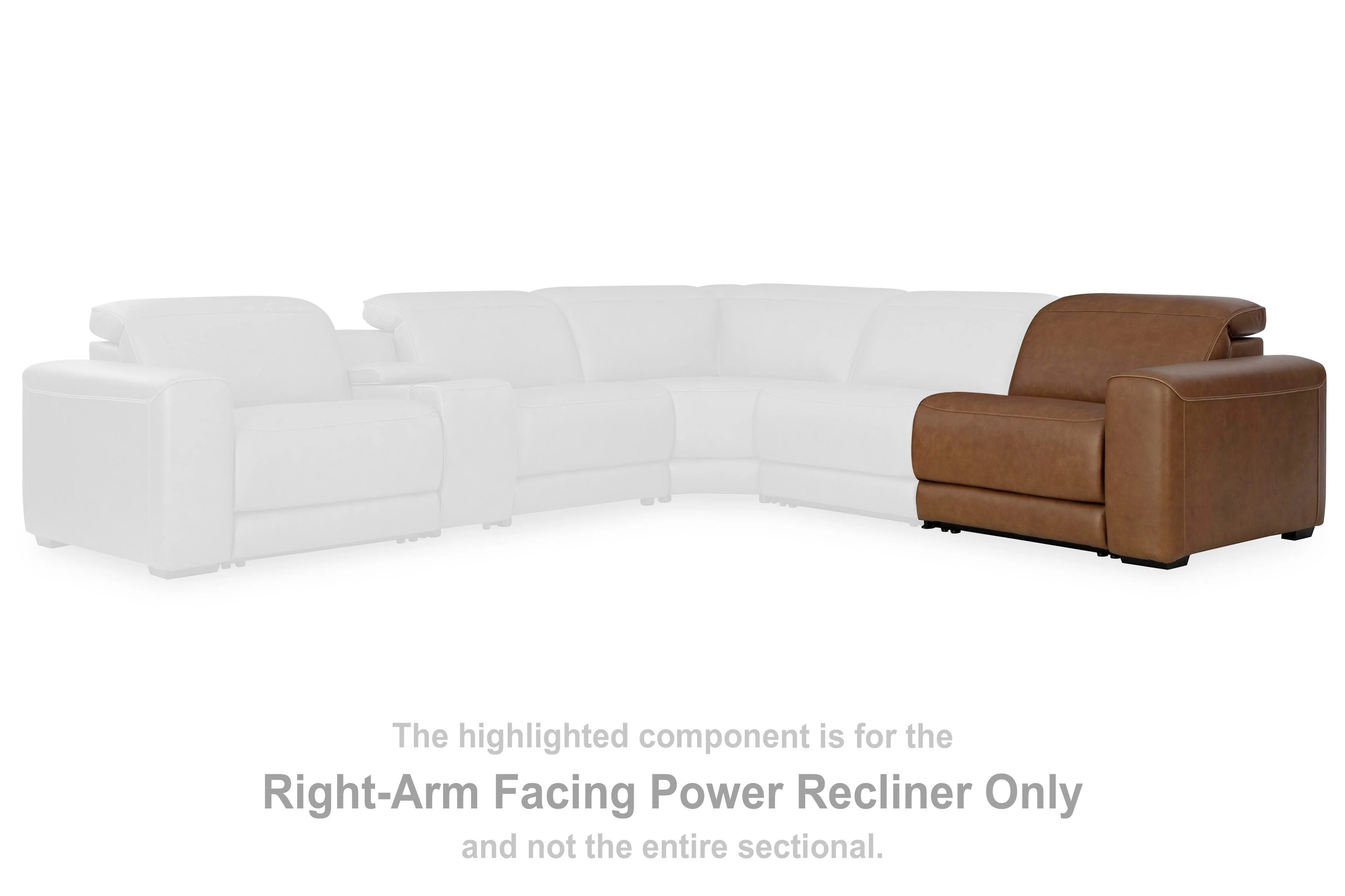 Magic Man 5-Piece Power Reclining Sectional - Image 45