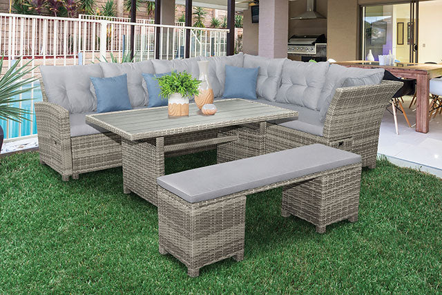 Malia Patio Dining Table - Image 2