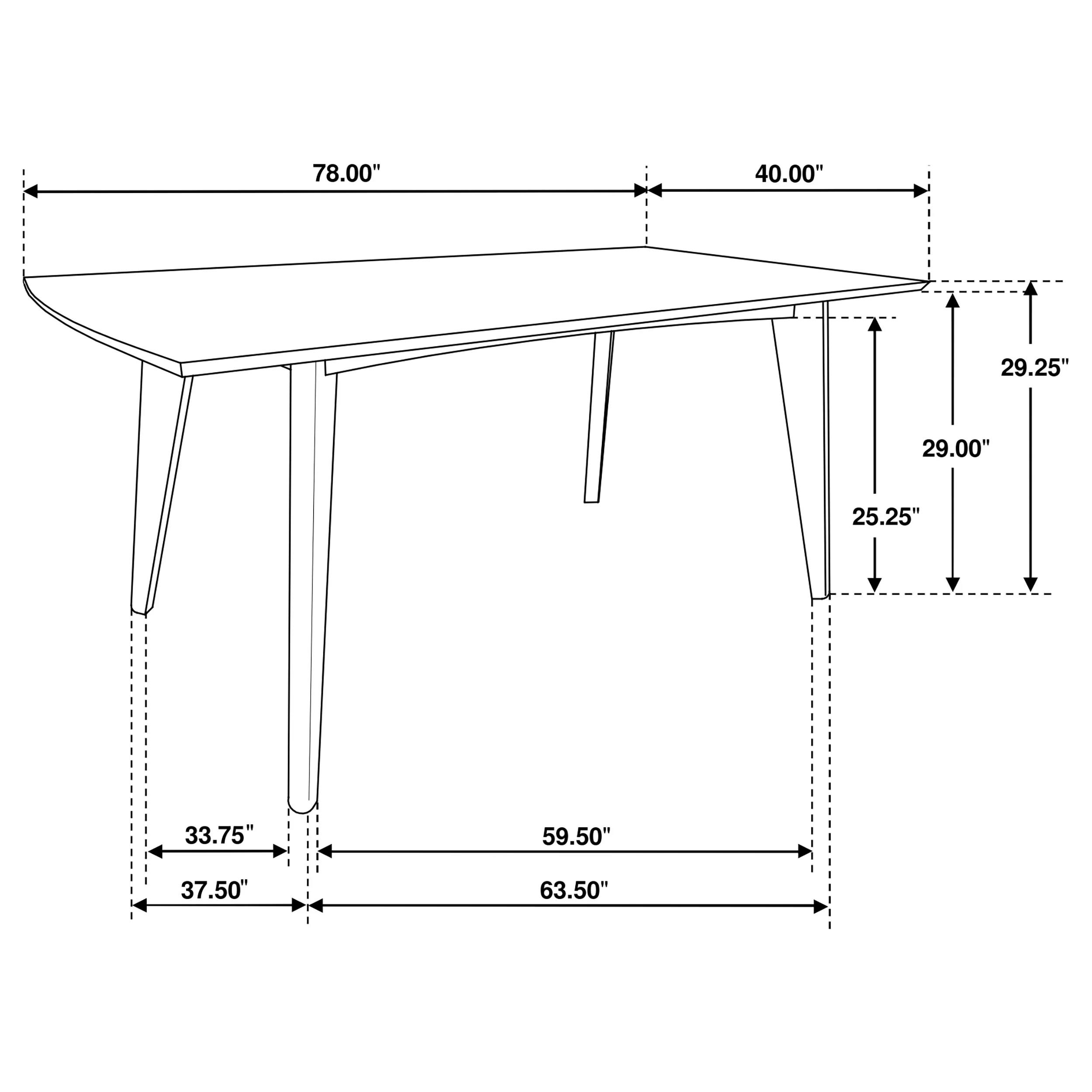 Malone Dining Table - Image 8