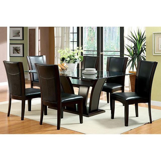 Manhattan I Brown Cherry Dining Table - Image 2