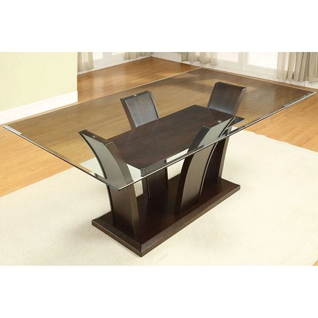 Manhattan I Brown Cherry Dining Table - Image 3