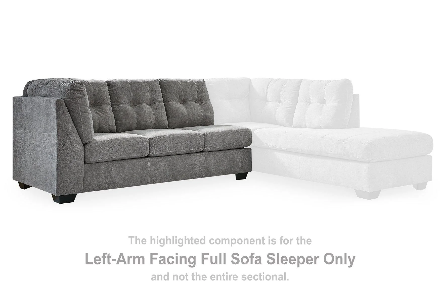Marleton 2-Piece Sleeper Sectional with Chaise - Image 41