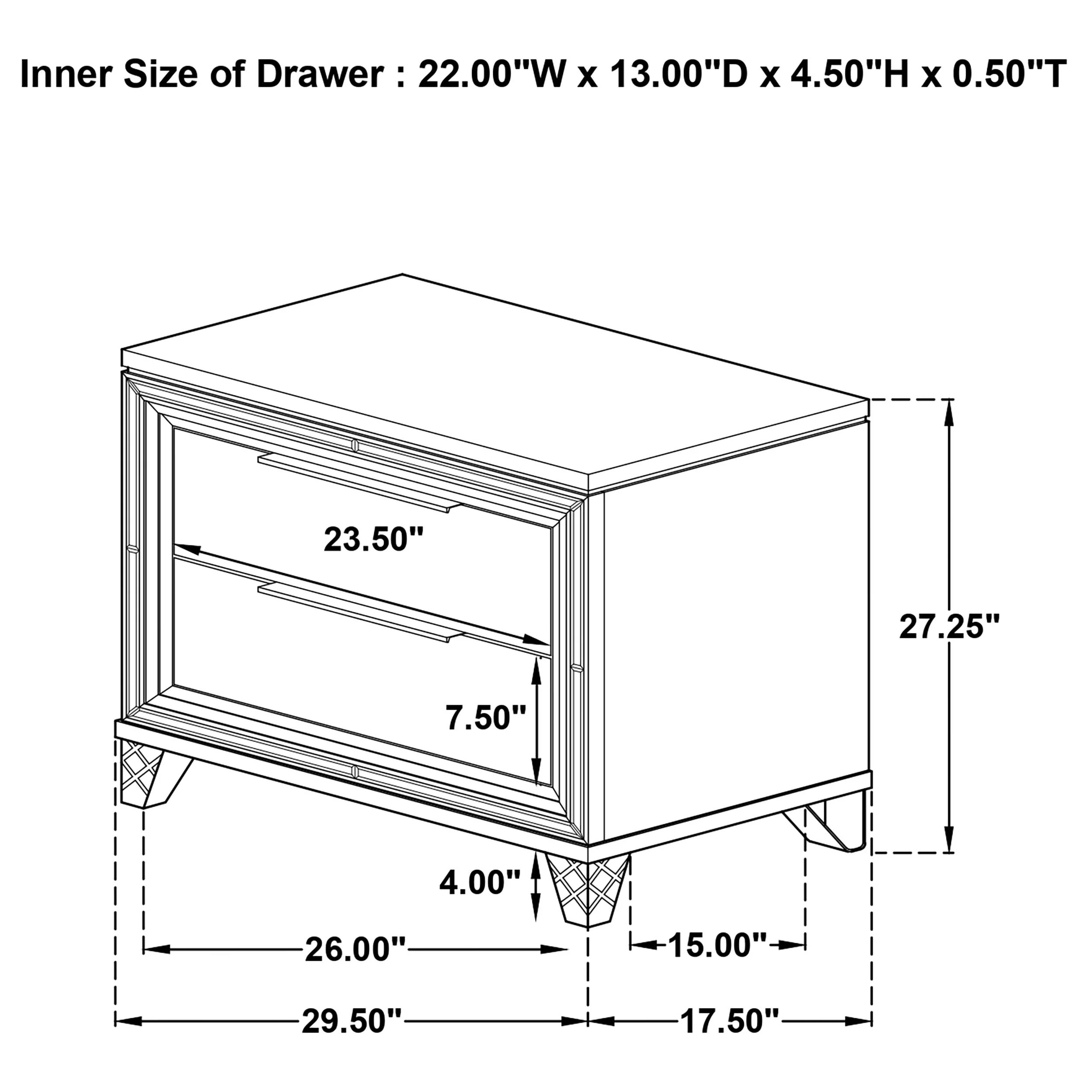 Marmore Nightstand - Image 16