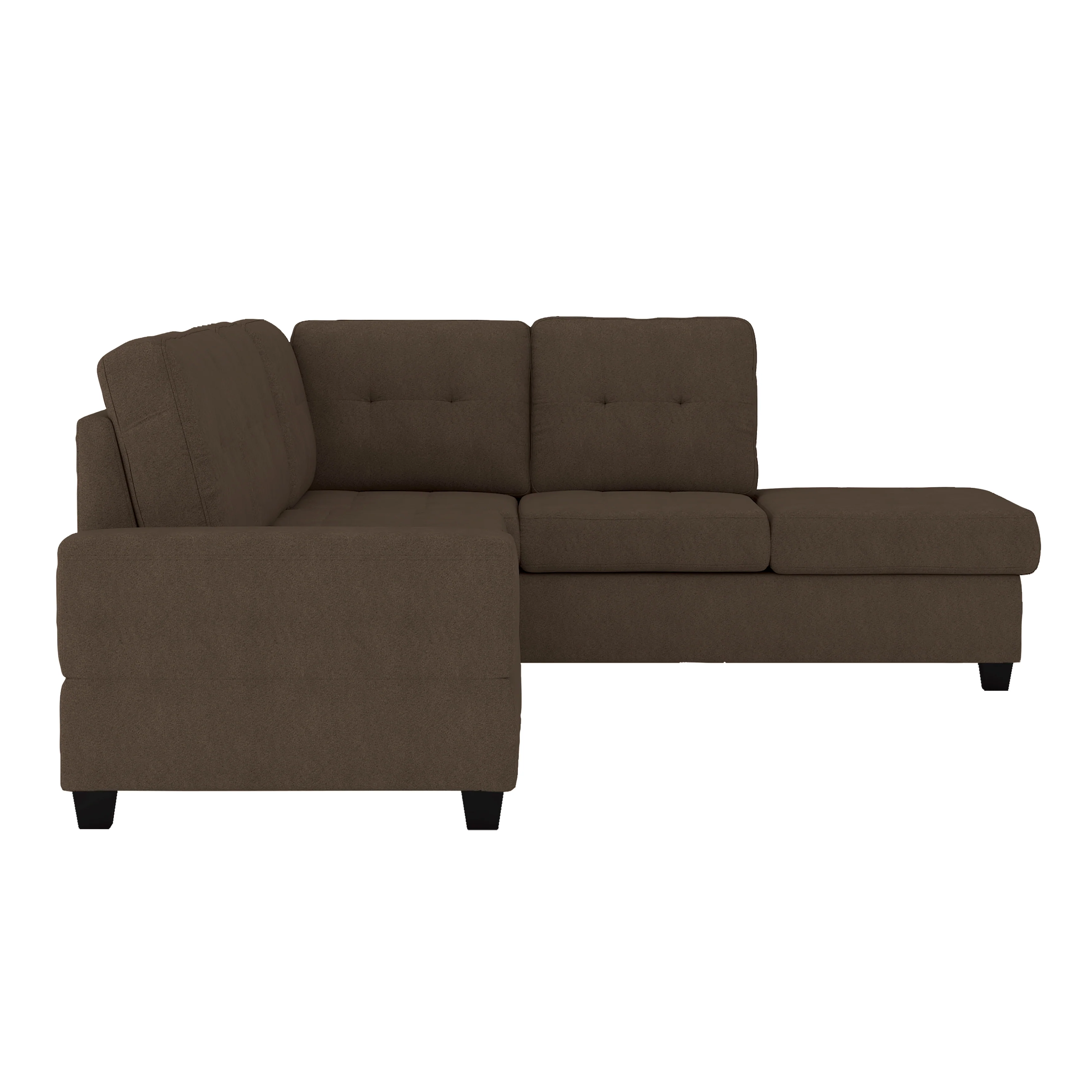 Maston 3-piece Reversible Sectional With Drop-down Cup Holders And Storage Ottoman - Image 4