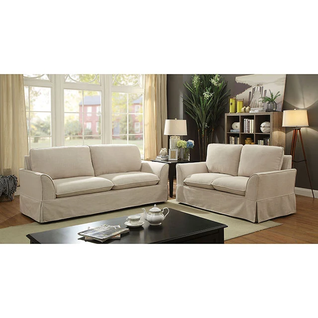 Maxine Love Seat Beige - Image 2