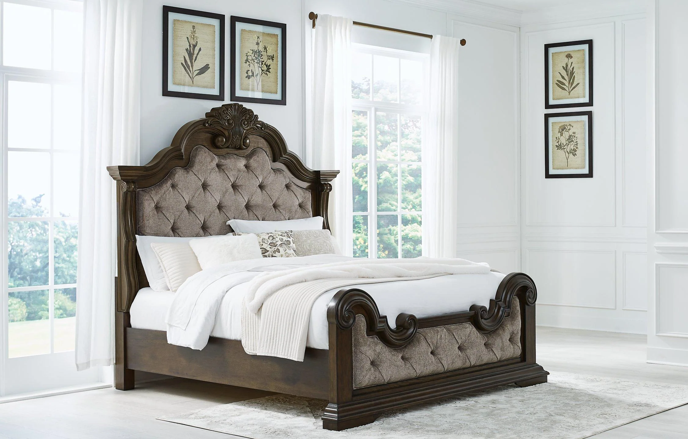Maylee Upholstered Bed - Image 12