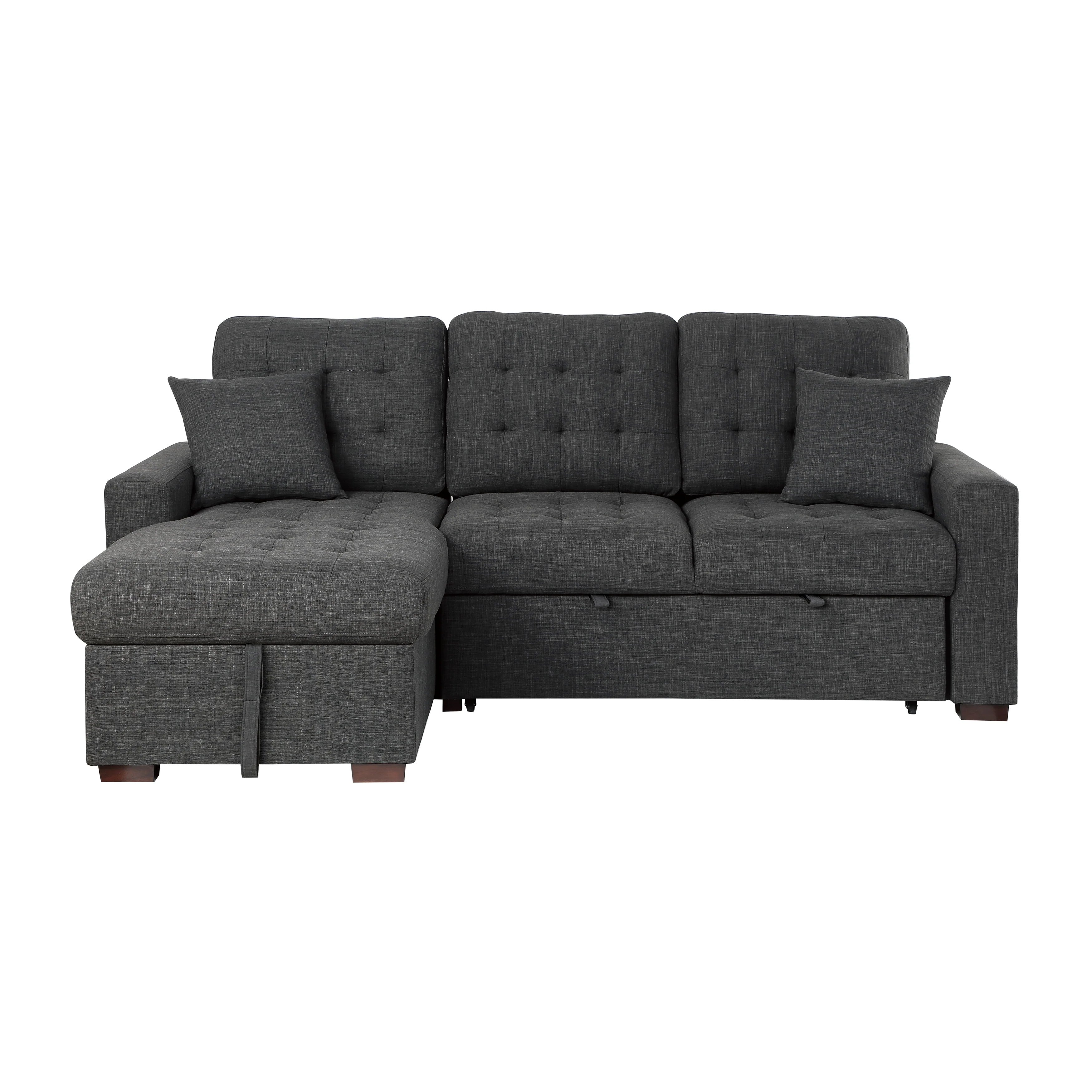 McCafferty 2-piece Sectional With Pull-out Bed And Left Chaise With Hidden Storage