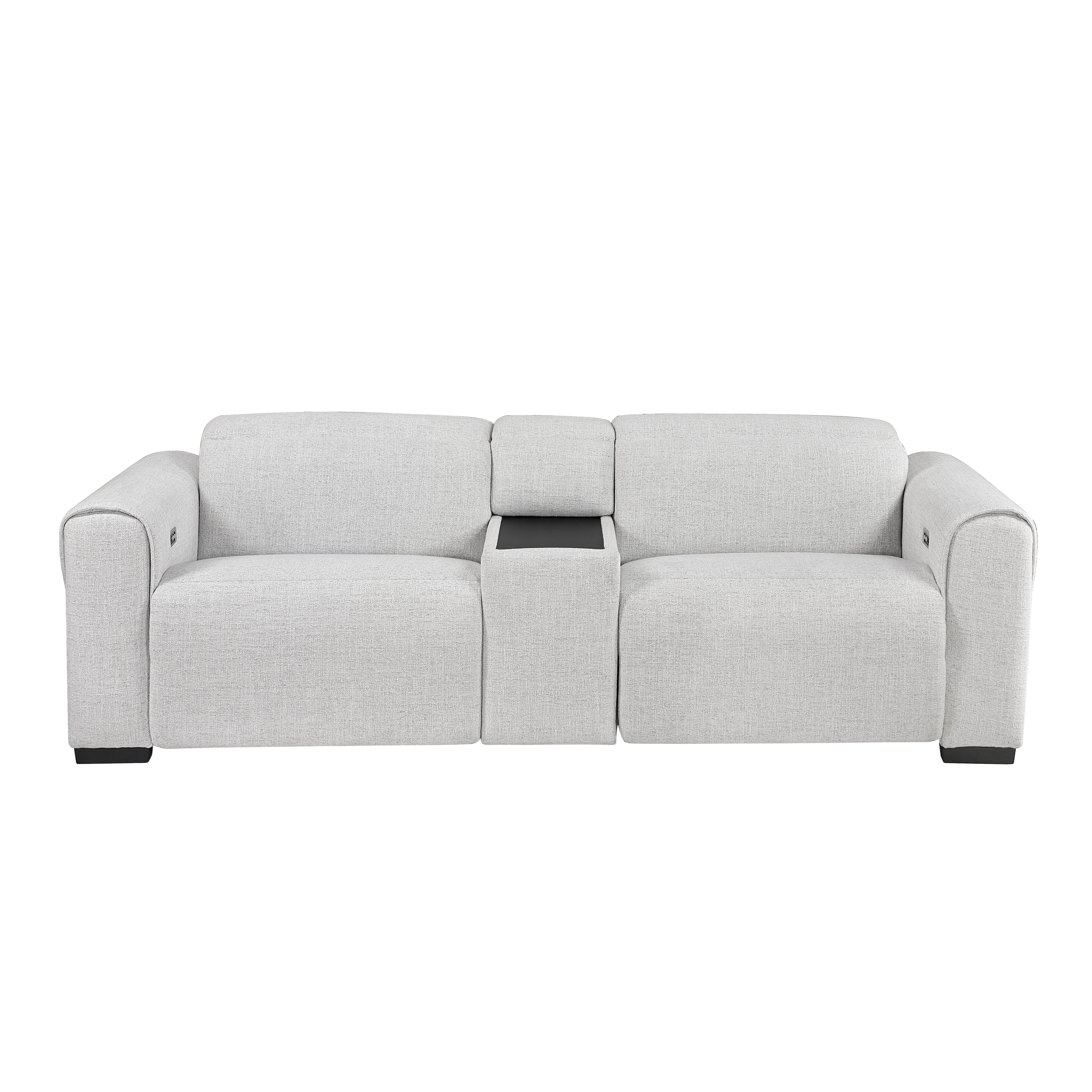 McPherson power Double Reclining Love Seat With Center Console And Power Headrests, Charging Ports
