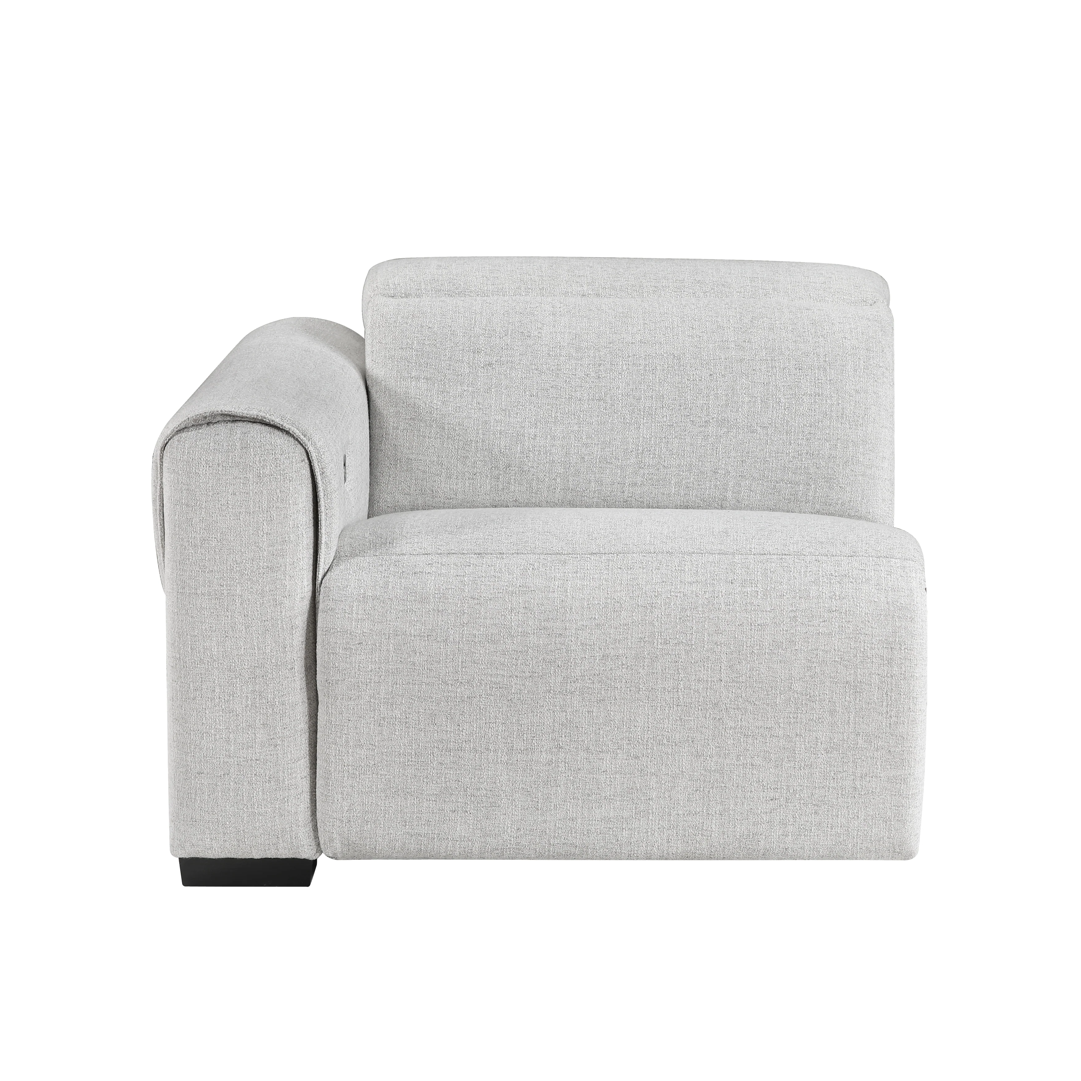 McPherson 5-piece Modular Power Reclining Sectional With Power Headrests, Charging Ports - Image 3