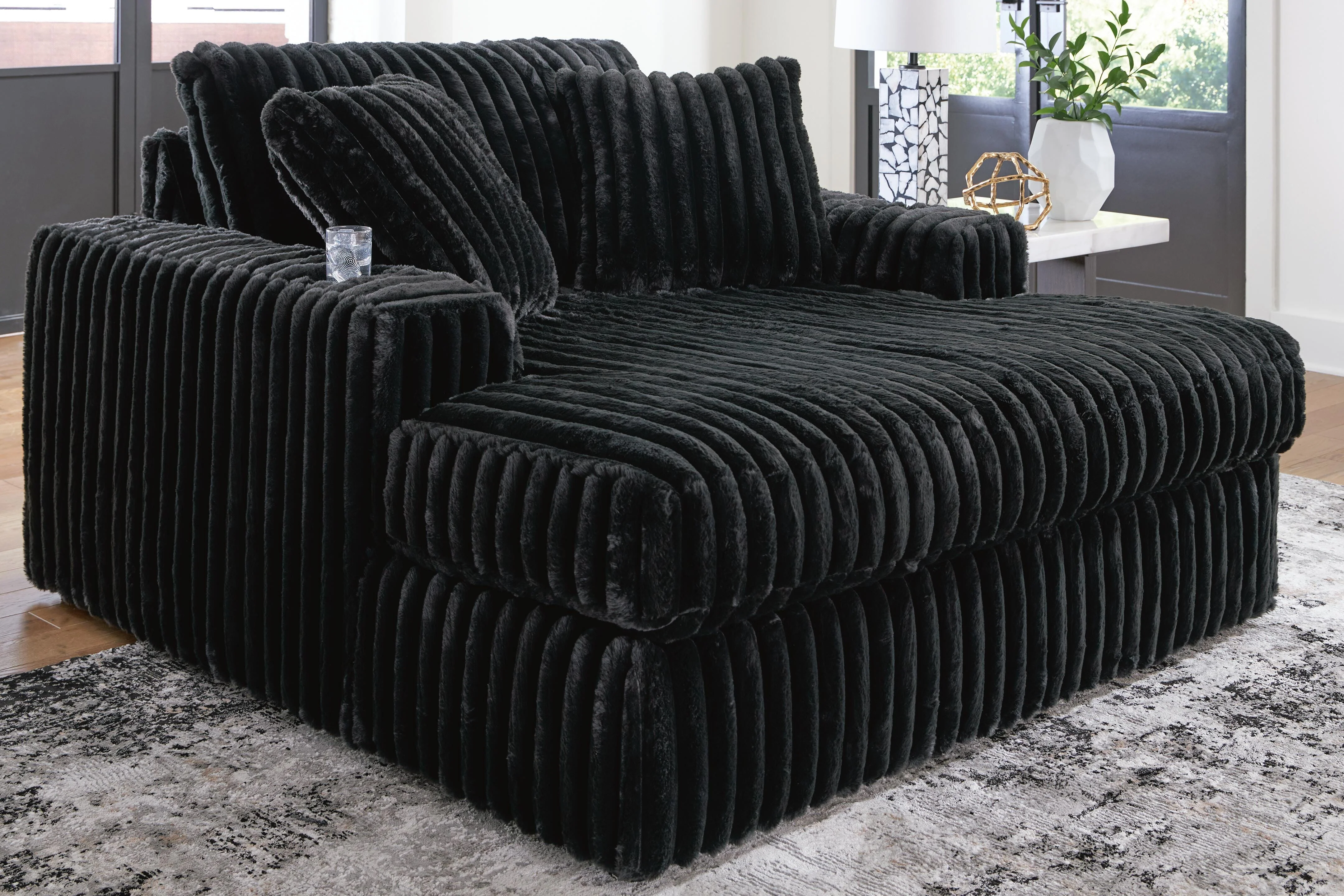 Midnight-Madness Oversized Chaise - Image 2