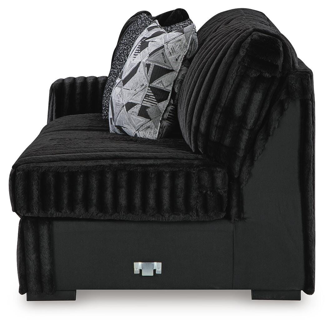 Midnight-Madness Sectional Sofa with Chaise - Image 29