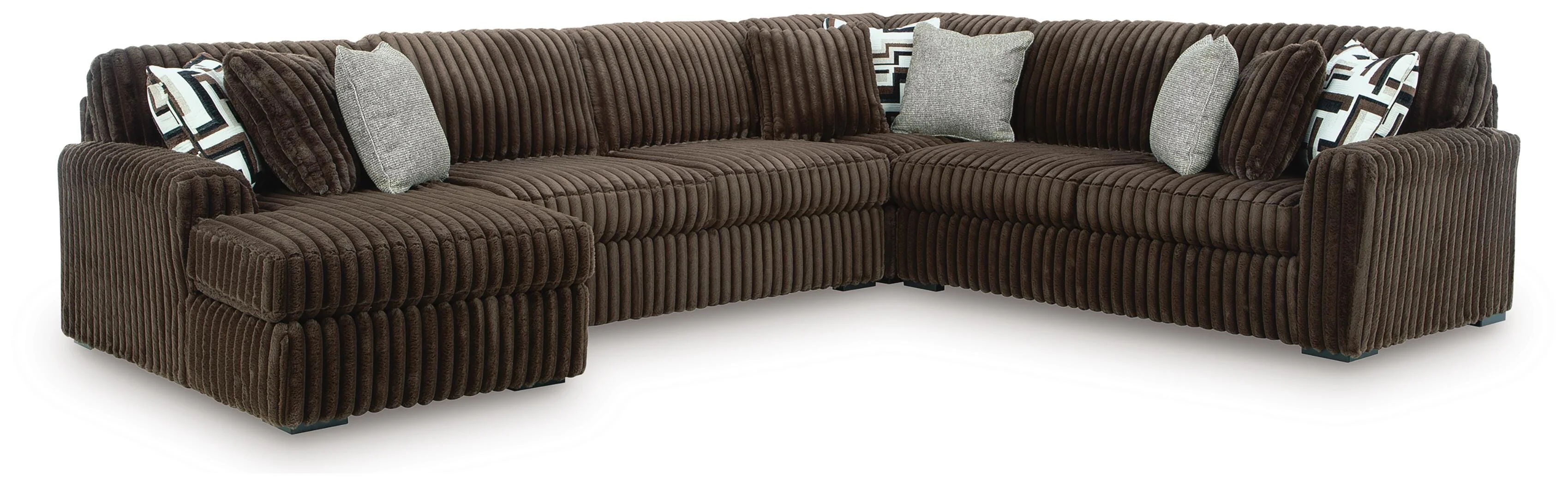 Midnight-Madness Sectional with Chaise - Image 194