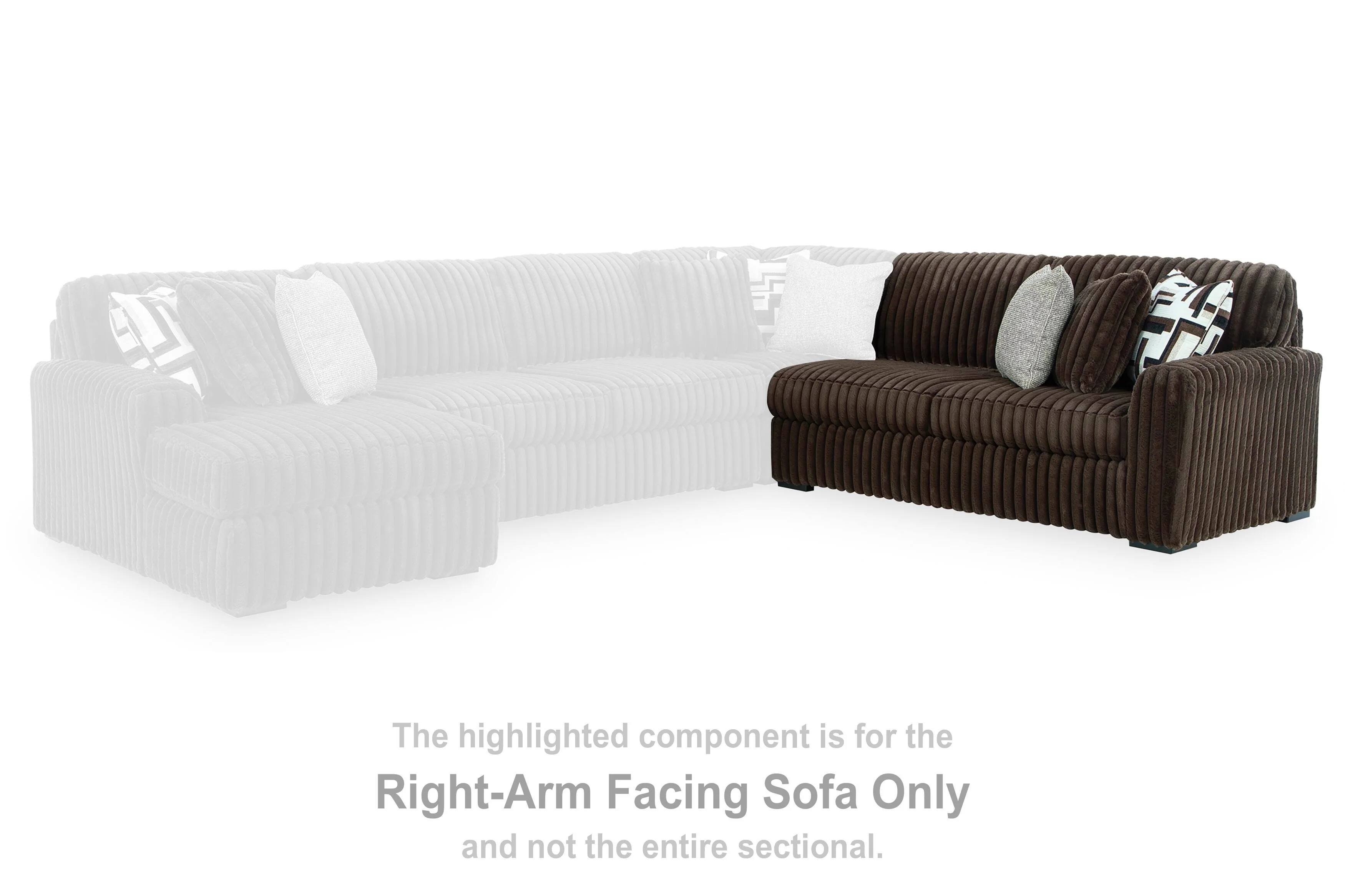 Midnight-Madness Sectional with Chaise - Image 205