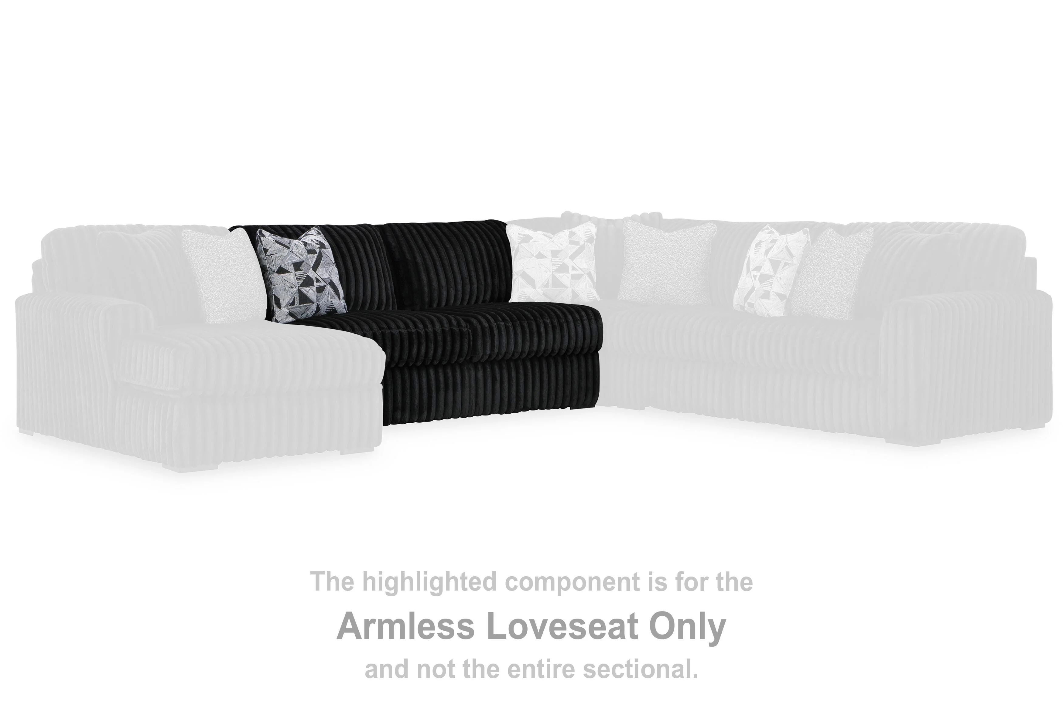 Midnight-Madness Sectional with Chaise - Image 95