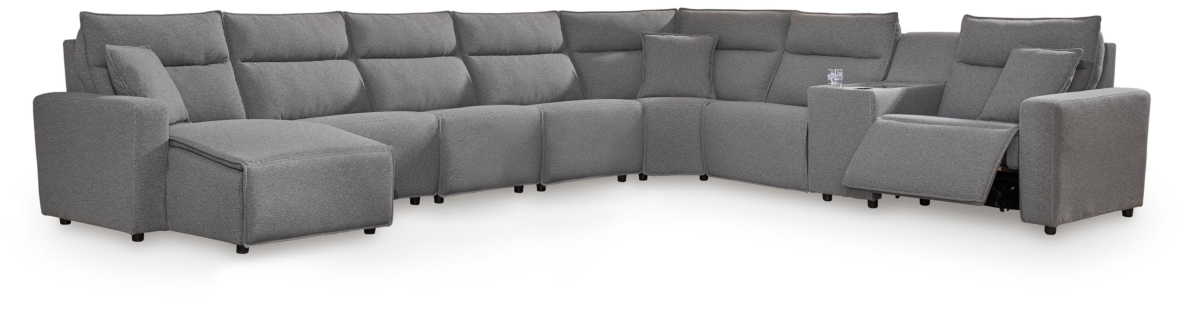 Modmax II Power Reclining Sectional with Console - Image 100