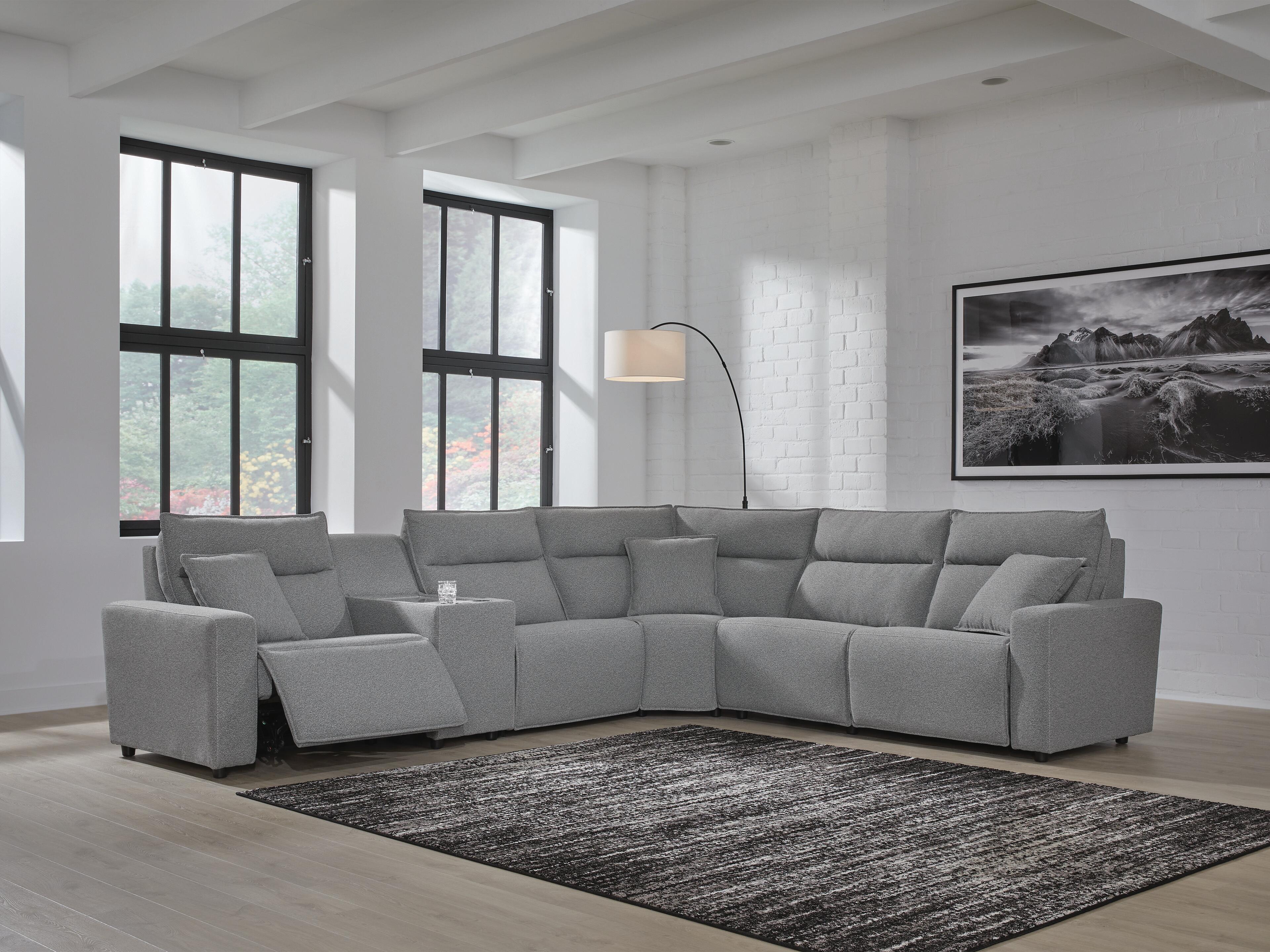 Modmax II Power Reclining Sectional with Console - Image 32