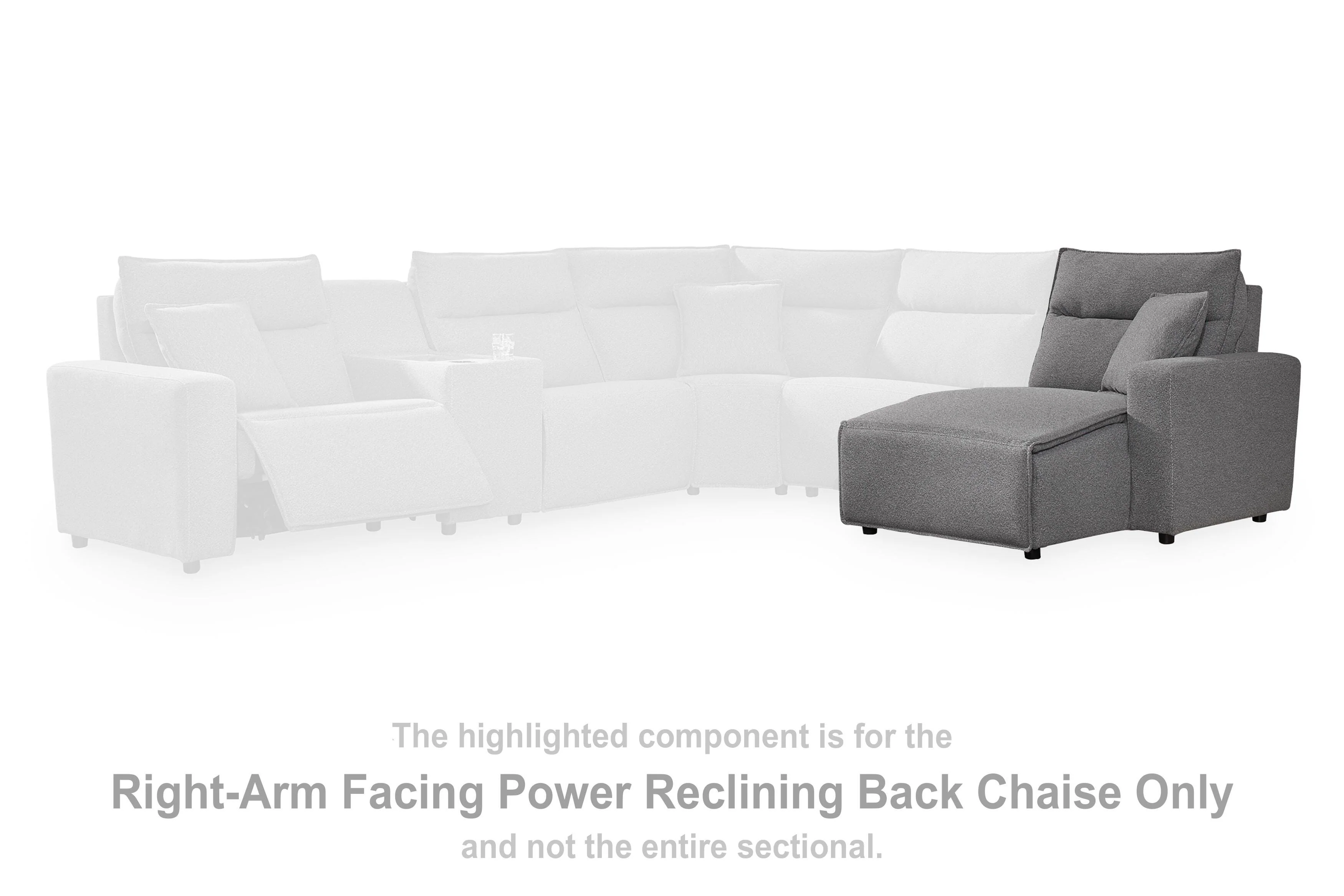 Modmax II Reclining Sectional with Chaise and Audio Console - Image 52