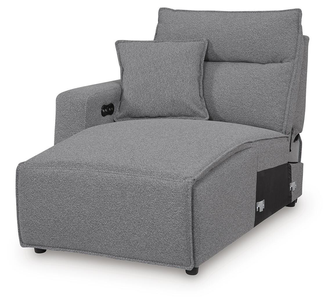 Modmax II Reclining Sectional with Chaise and Console - Image 31