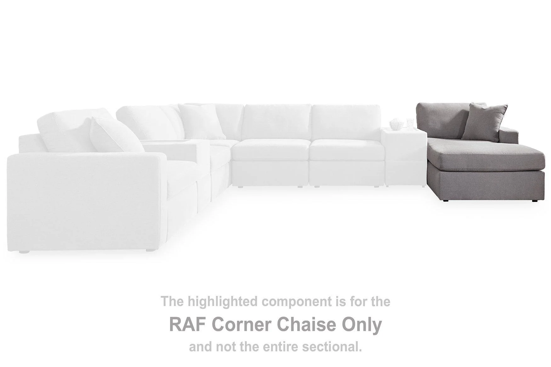 Modmax Sectional with Audio System and Chaise - Image 4