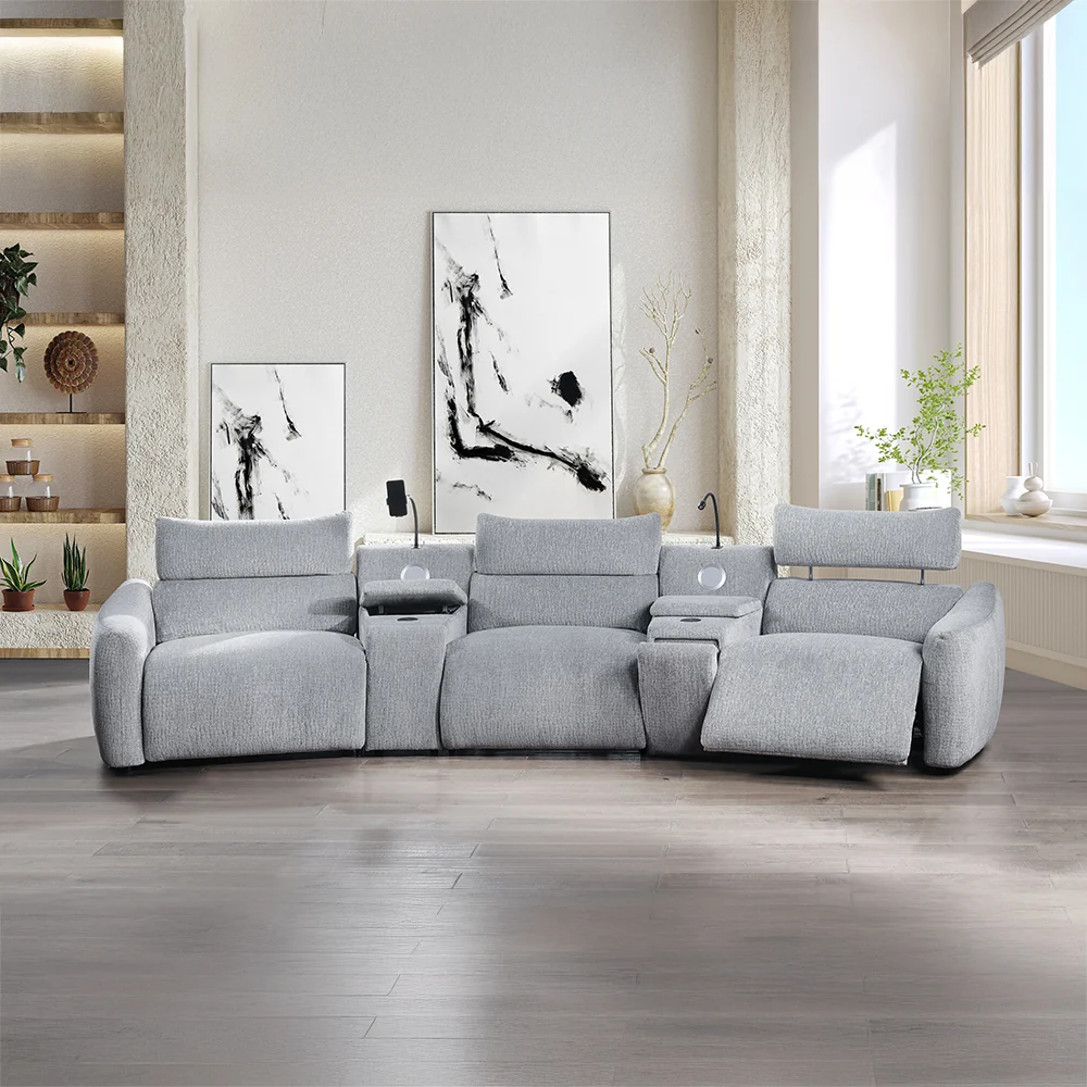 Modular Power Motion Armless Recliner - Image 13