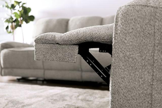 MORCOTE Power Recliner, Light Gray - Image 5