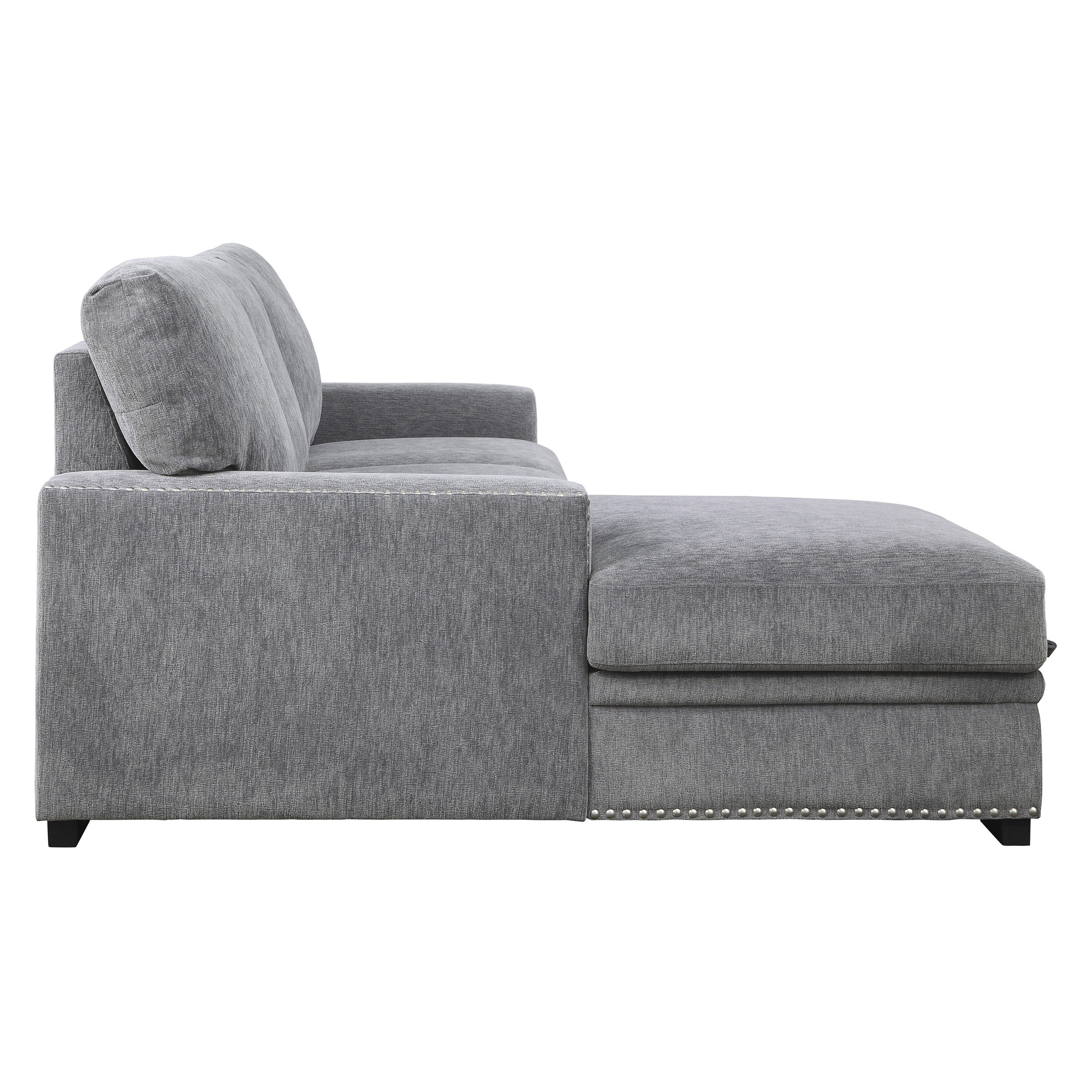 Morelia 2-piece Sectional With Pull-out Bed And Left Chaise With Hidden Storage - Image 13