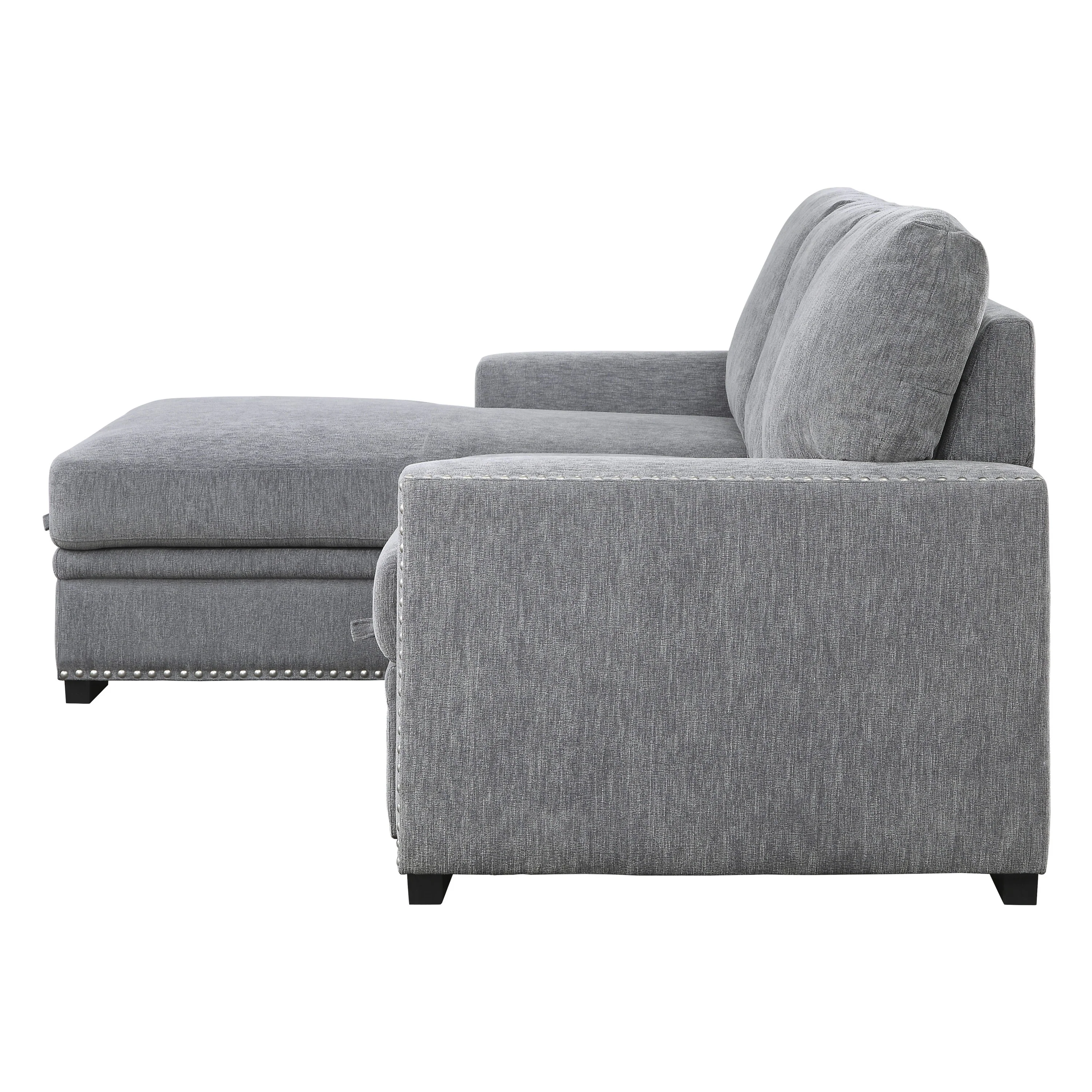 Morelia 2-piece Sectional With Pull-out Bed And Left Chaise With Hidden Storage - Image 14