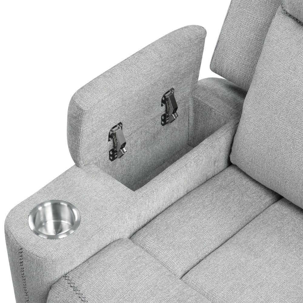 Motion Glider Recliner w/Storage Arm - Image 6