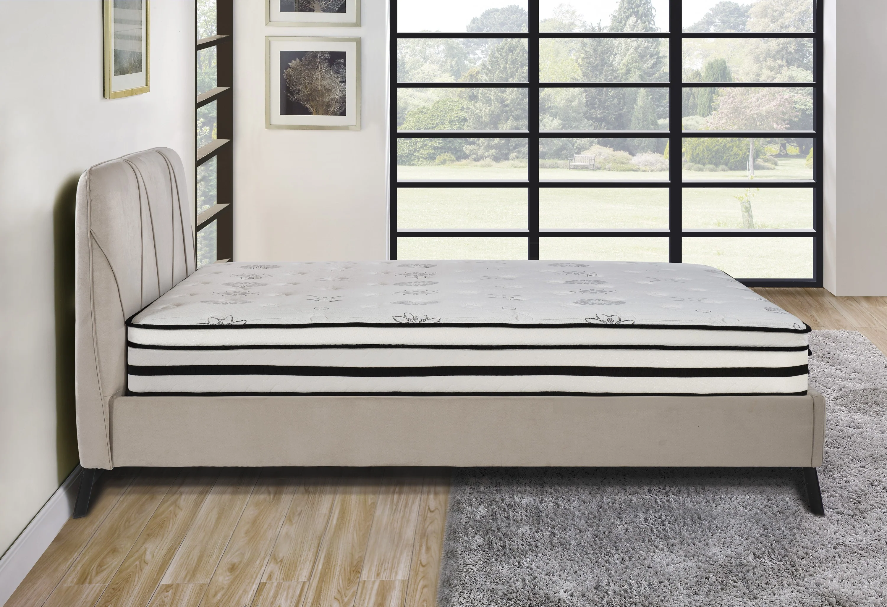 MT-PH12EK - 12" Eastern King Hybrid Mattress - Image 4