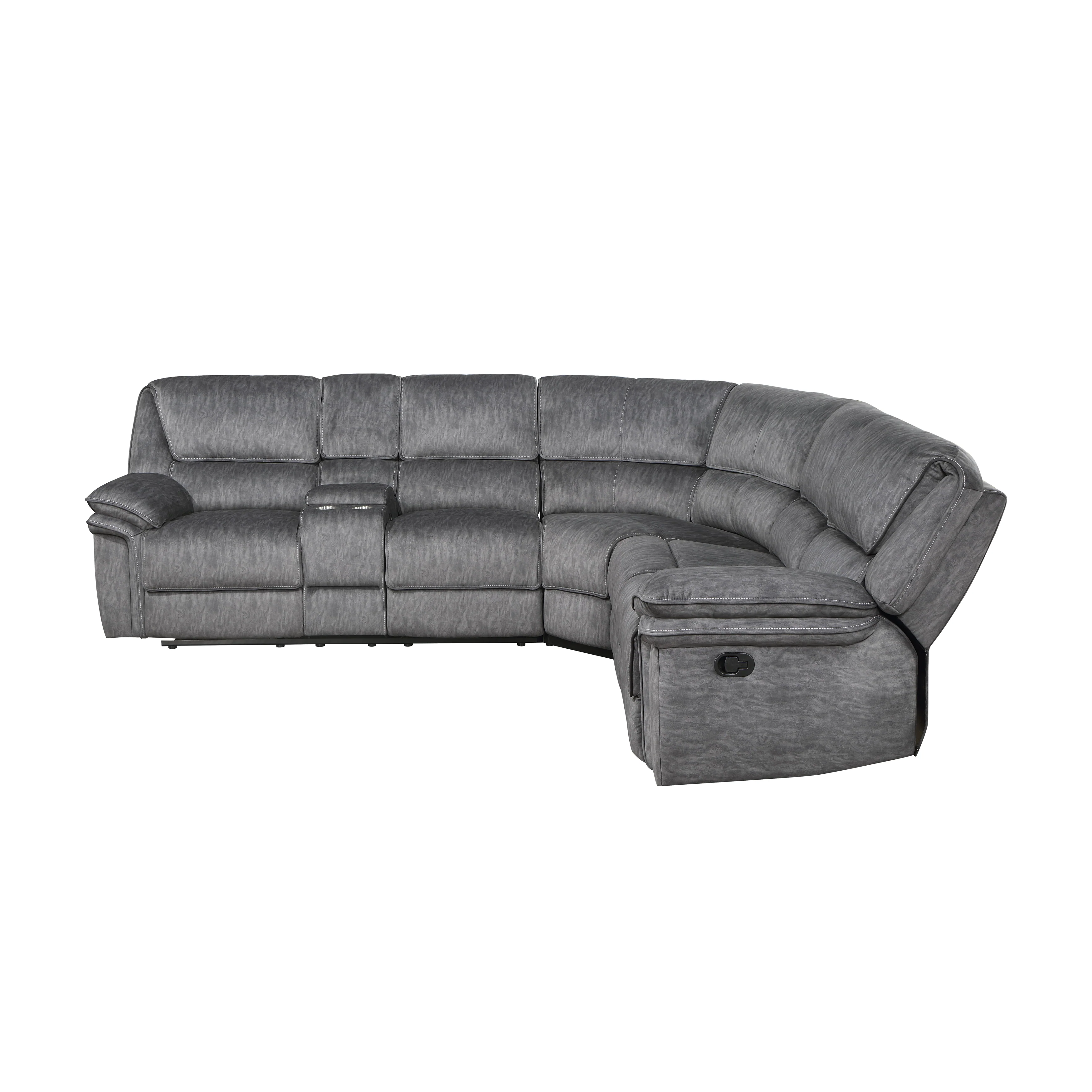 Muirfield 3-piece Reclining Sectional With Left Console - Image 3