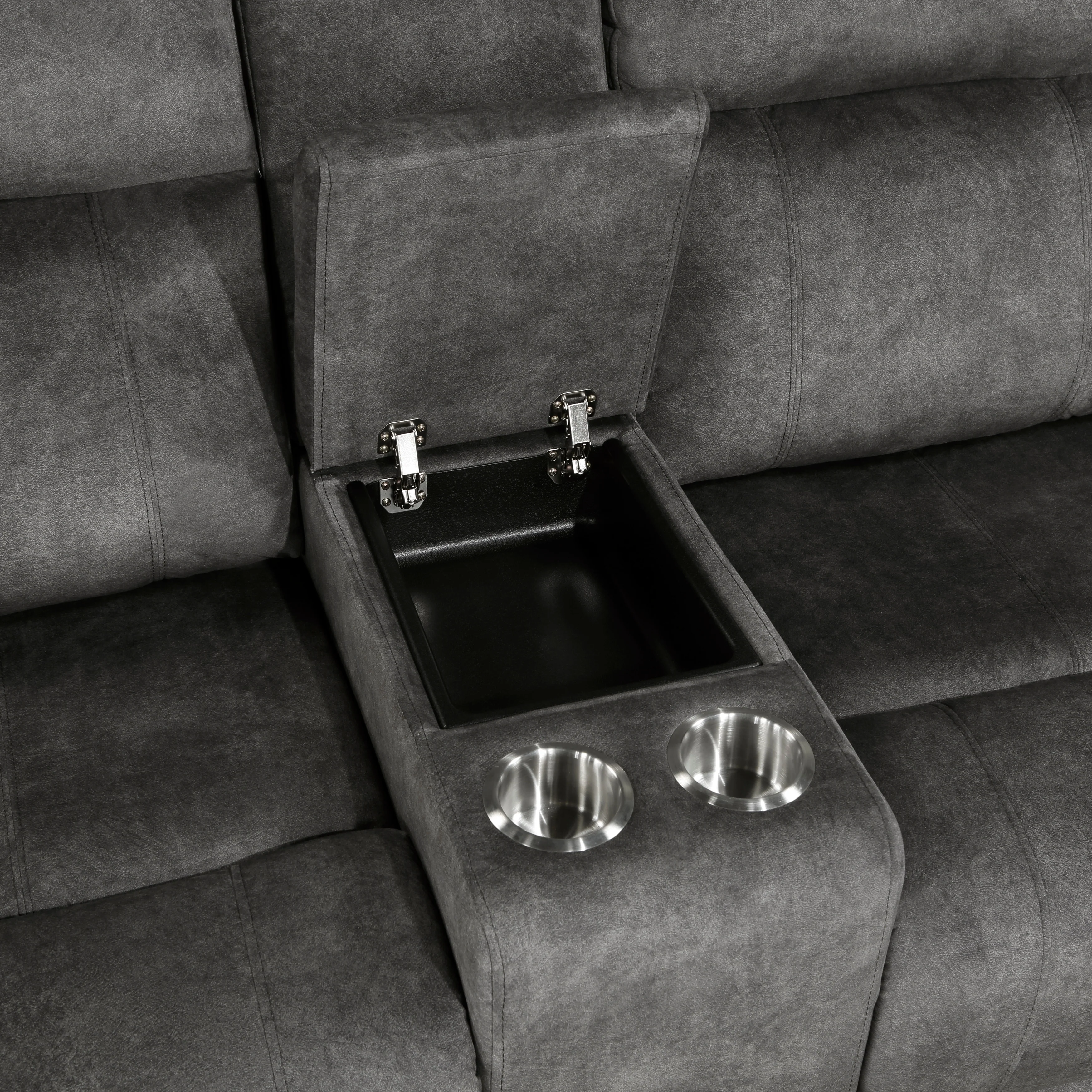 Muncie Double Reclining Love Seat With Center Console - Image 10